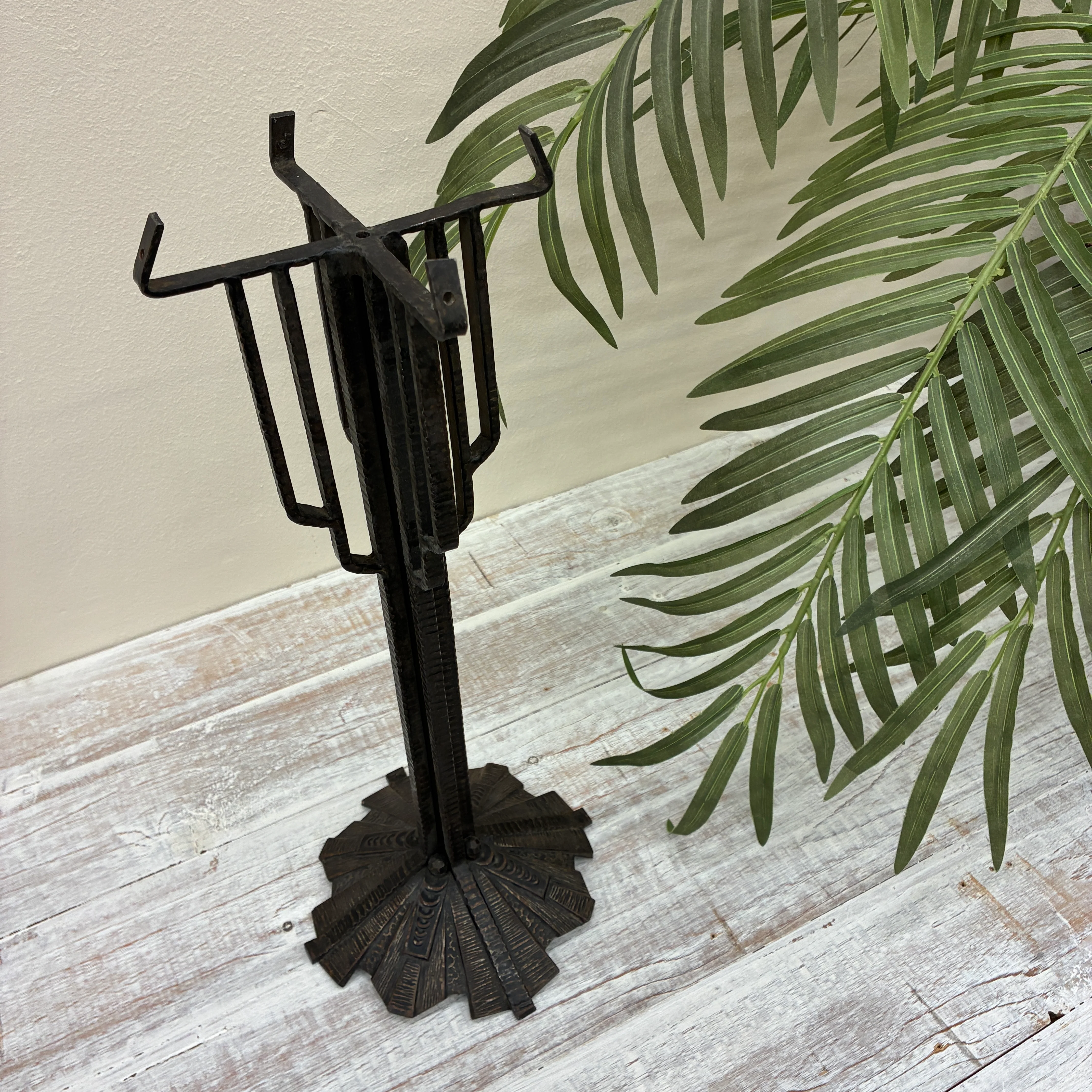 Art Deco-Lampengestell Vintage Deko Antiquität - Image 3