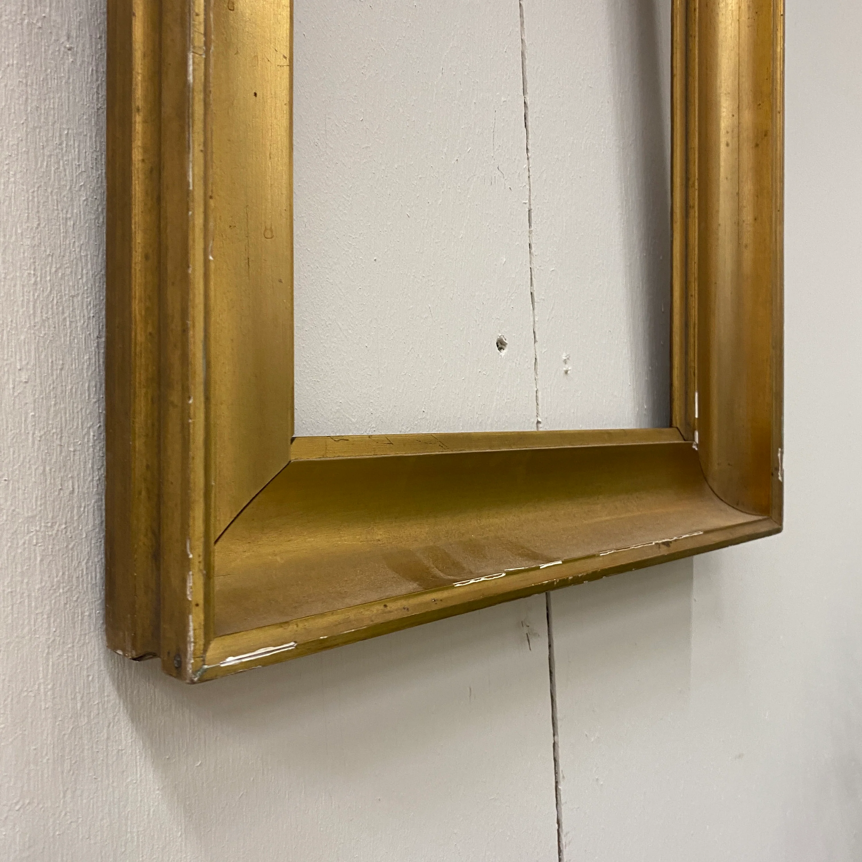 Bilderrahmen Gold Holz Rahmen 40x50 Deko Vintage Gebraucht - Image 3