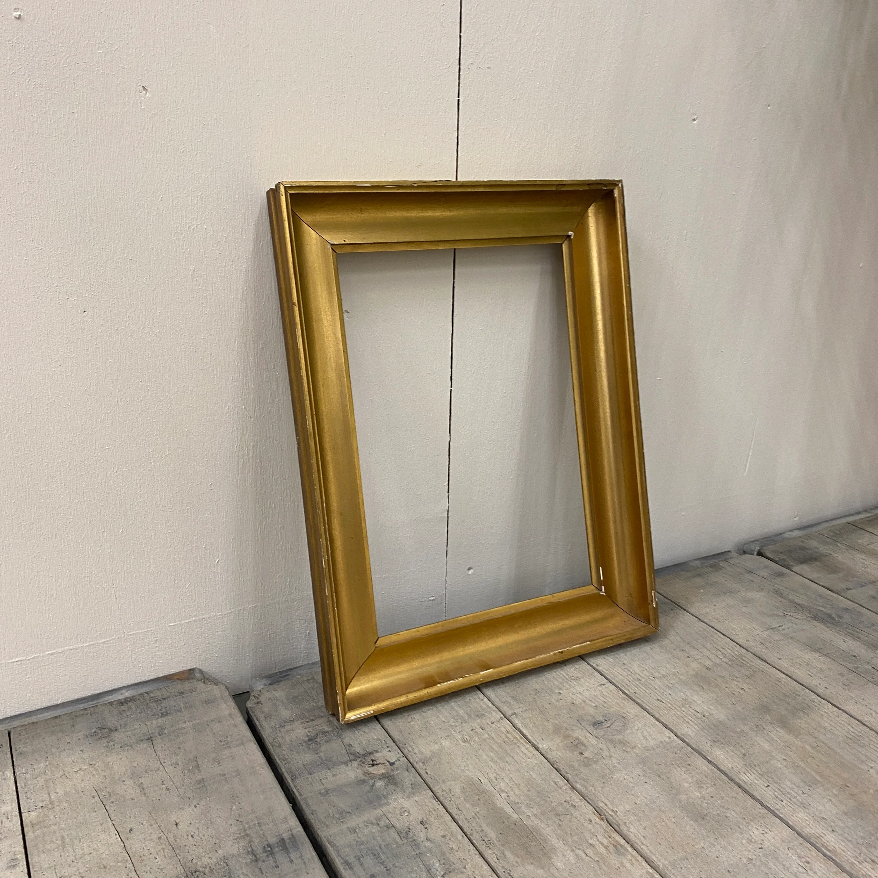 Bilderrahmen Gold Holz Rahmen 40x50 Deko Vintage Gebraucht - Image 5