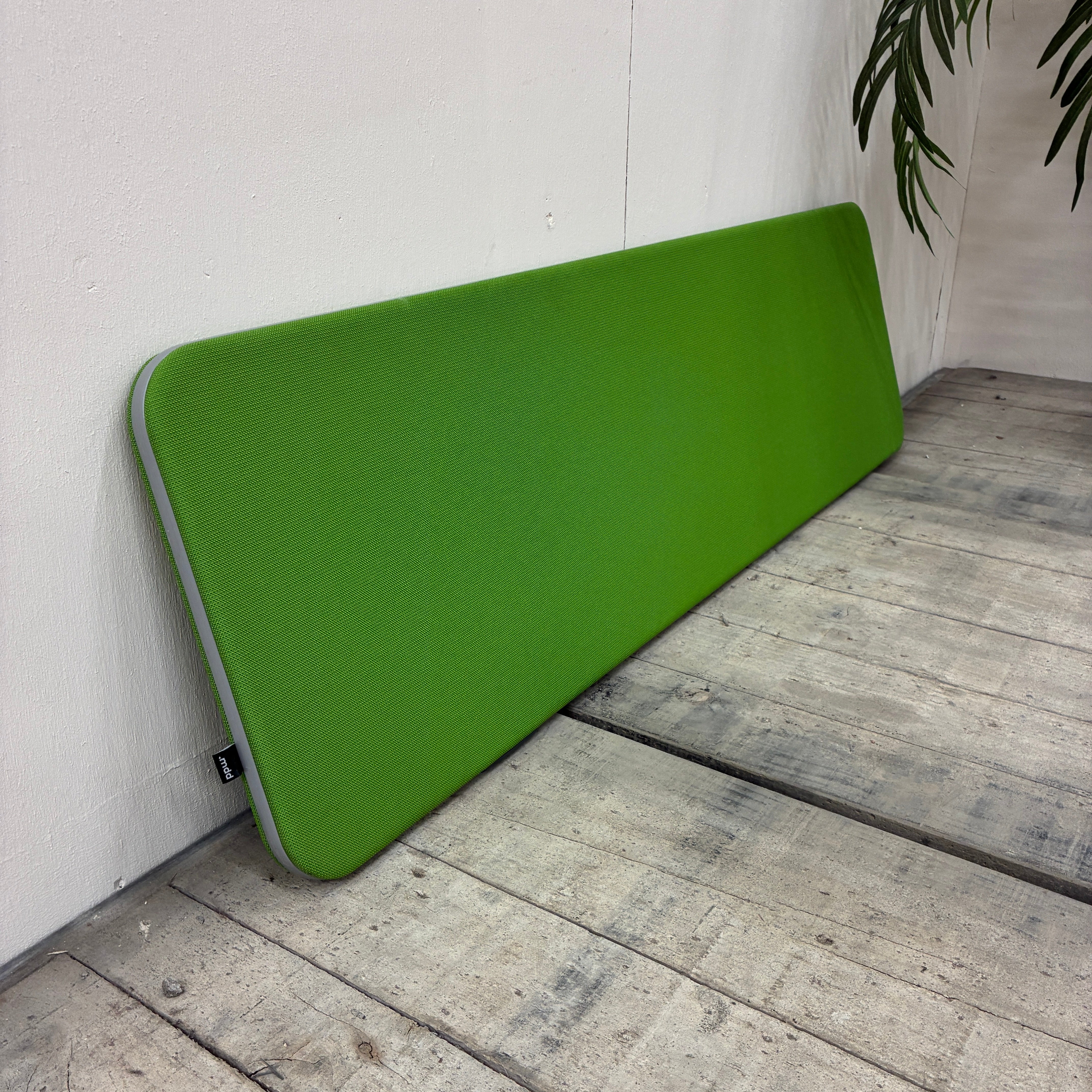 MDD Akustik-Wandpaneel Büro Schreibtisch-Trennwand Sichtschutz Grün Gebraucht - Image 3