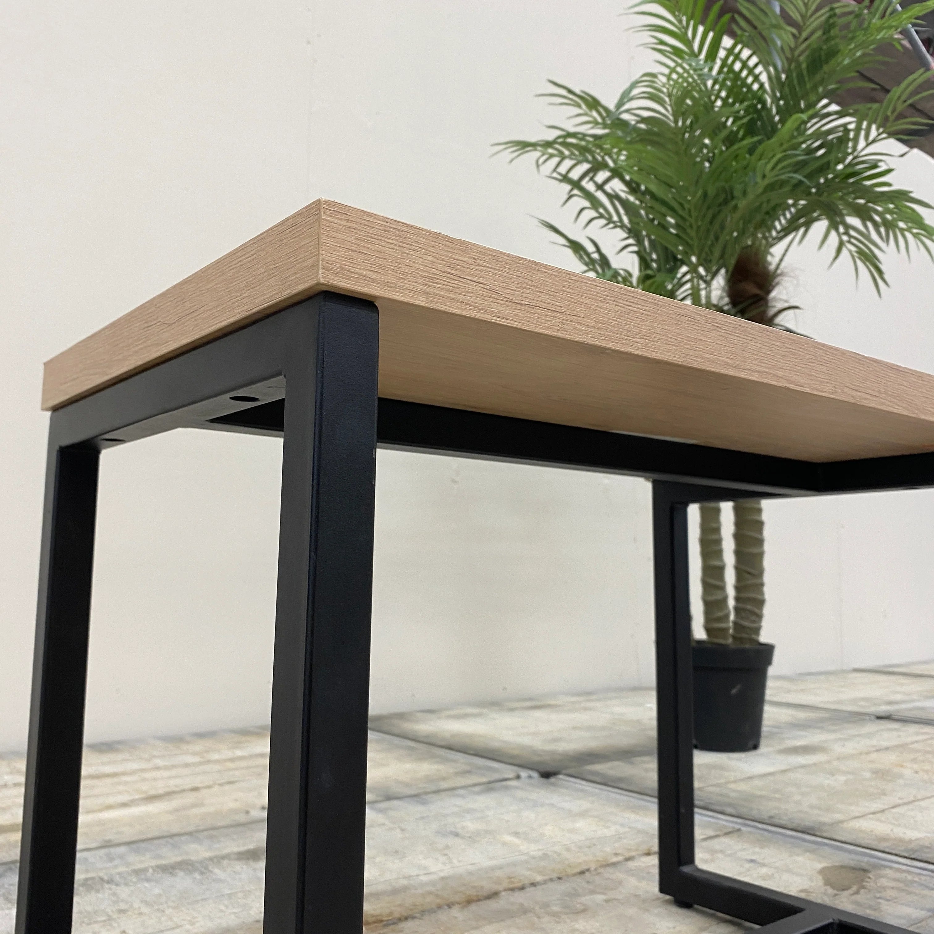 Beistelltisch Furnier Anthrazit Skandi-Stil Tisch gebraucht - Image 10