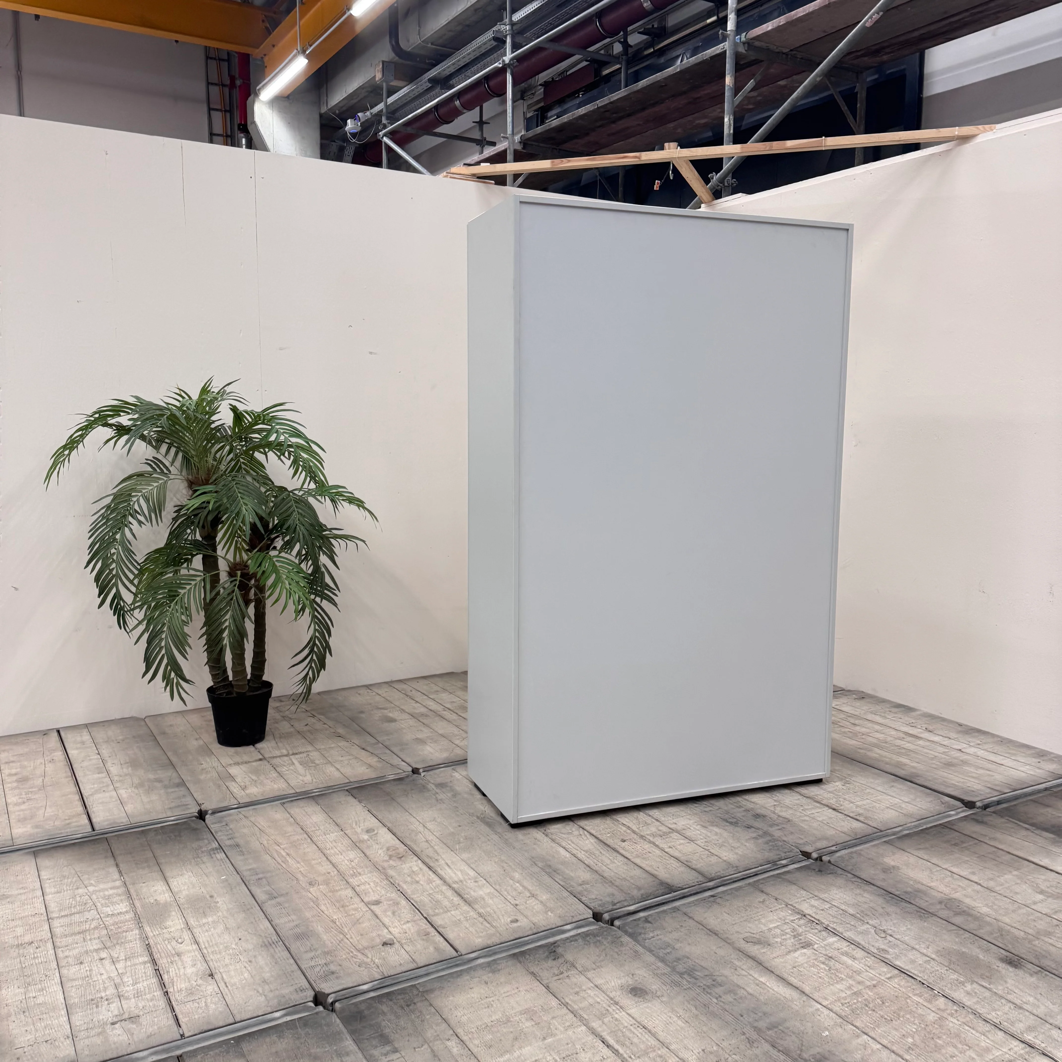 Büroschrank Kombischrank mit Regalen und Kleiderstange Schrank Gebraucht - Image 9