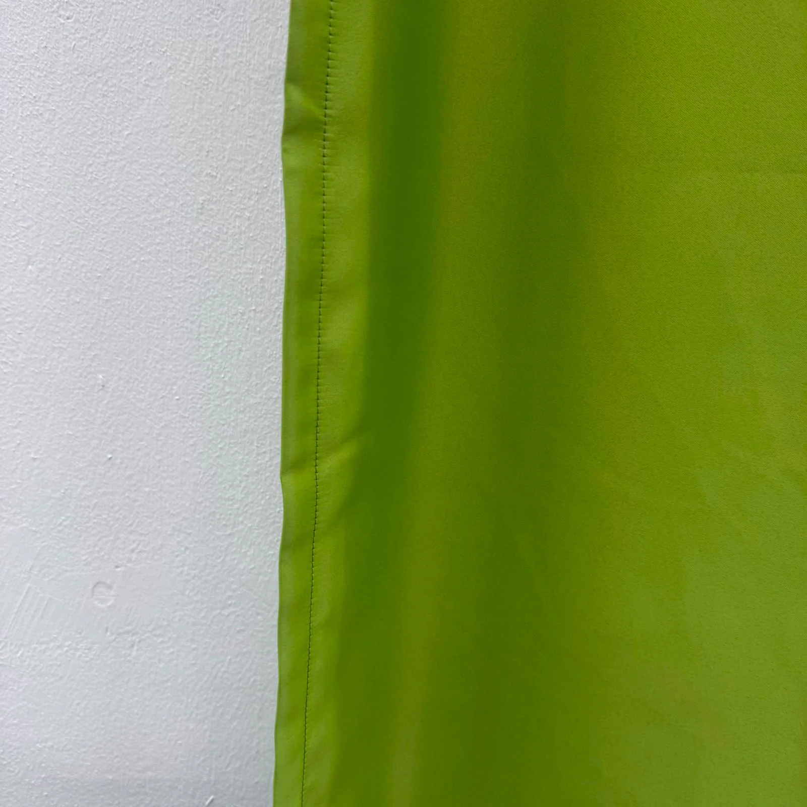 Gardine grün Satin 195x265 Verdunkler Vorhang Gebraucht - Image 5
