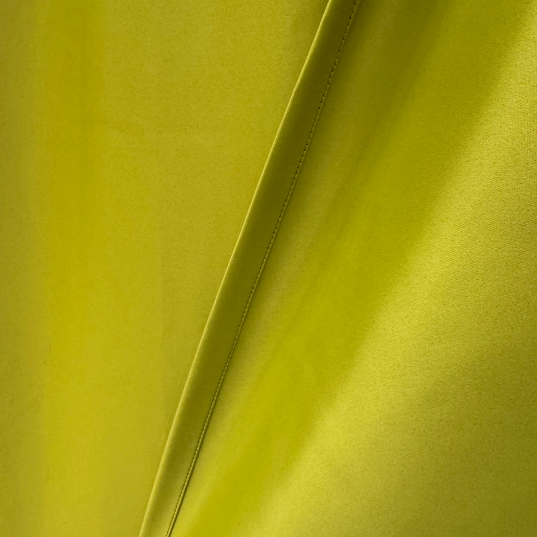 Gardine olivgrün Satin 200x270 Verdunkler Vorhang Gebraucht - Image 2