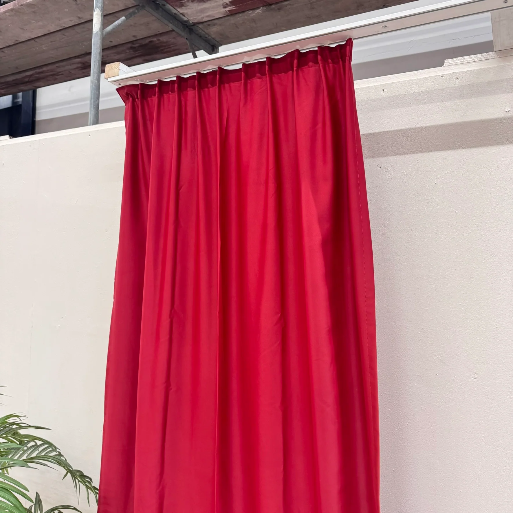 Gardine Rot Matt 120x270 Verdunkler Vorhang Gebraucht