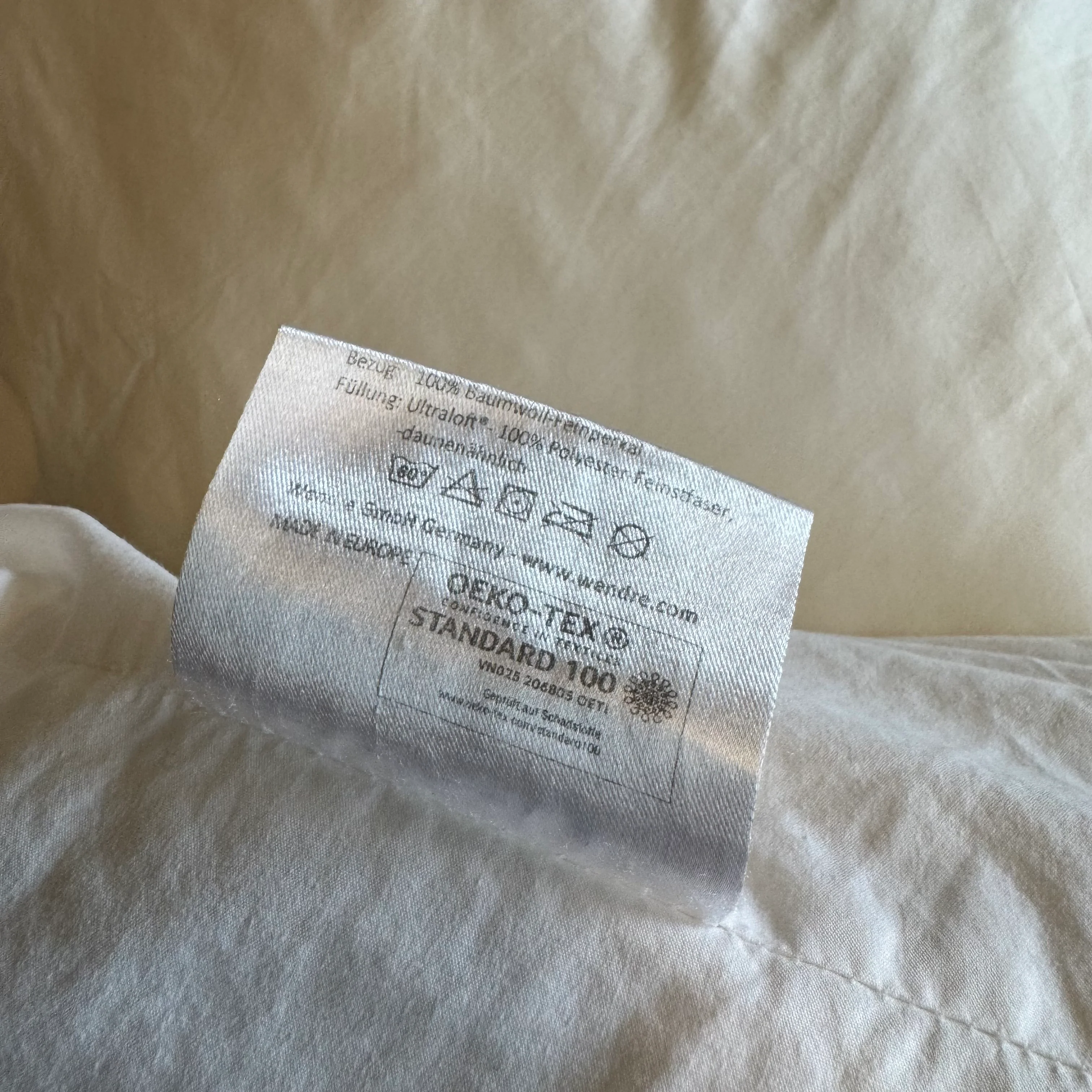 Hotel Kopfkissen Weiß Schlafkissen Kissen 80x40 gebraucht - Image 6
