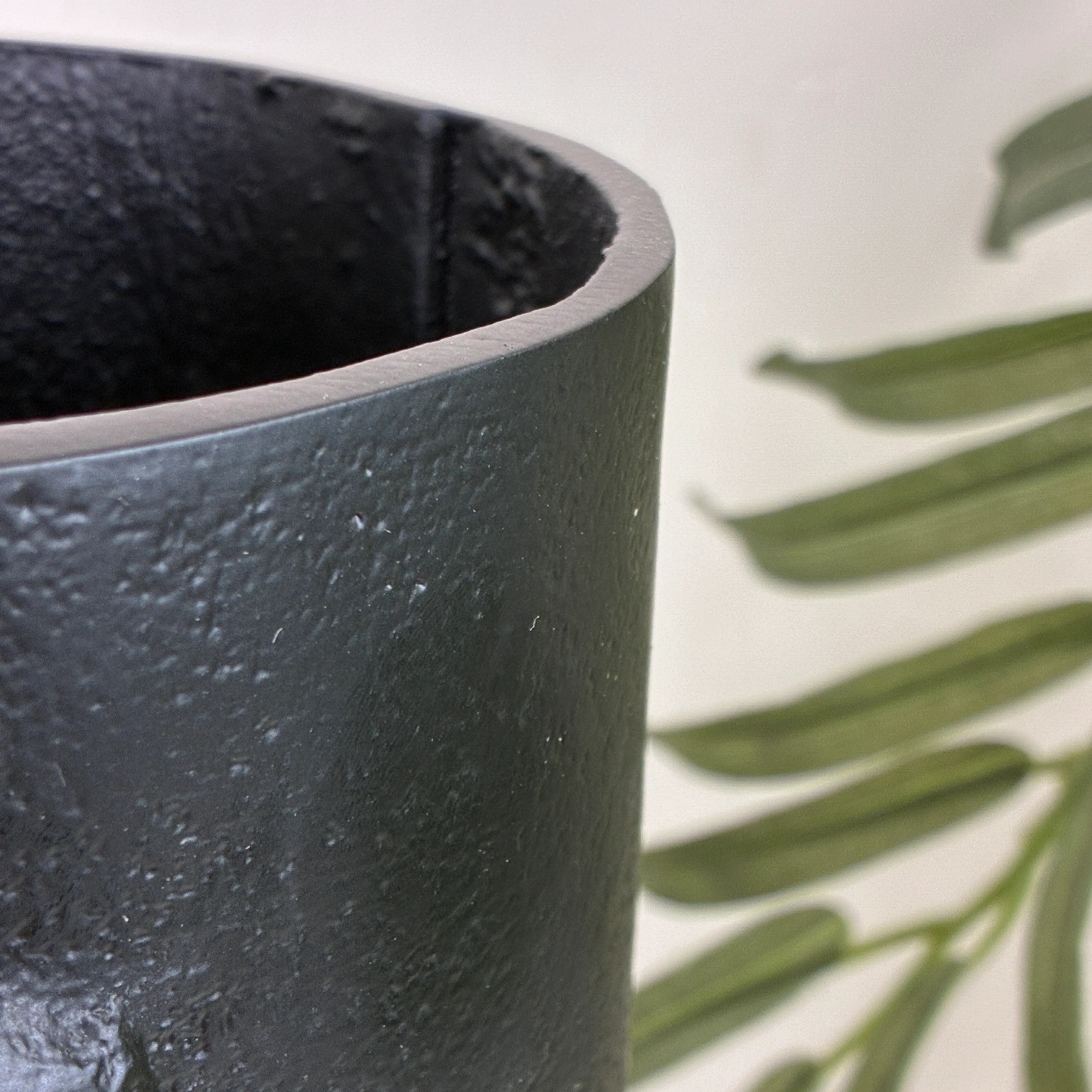Light & Living Vase Capade Schwarz Gesicht Motiv Dekovase Metall - Image 5