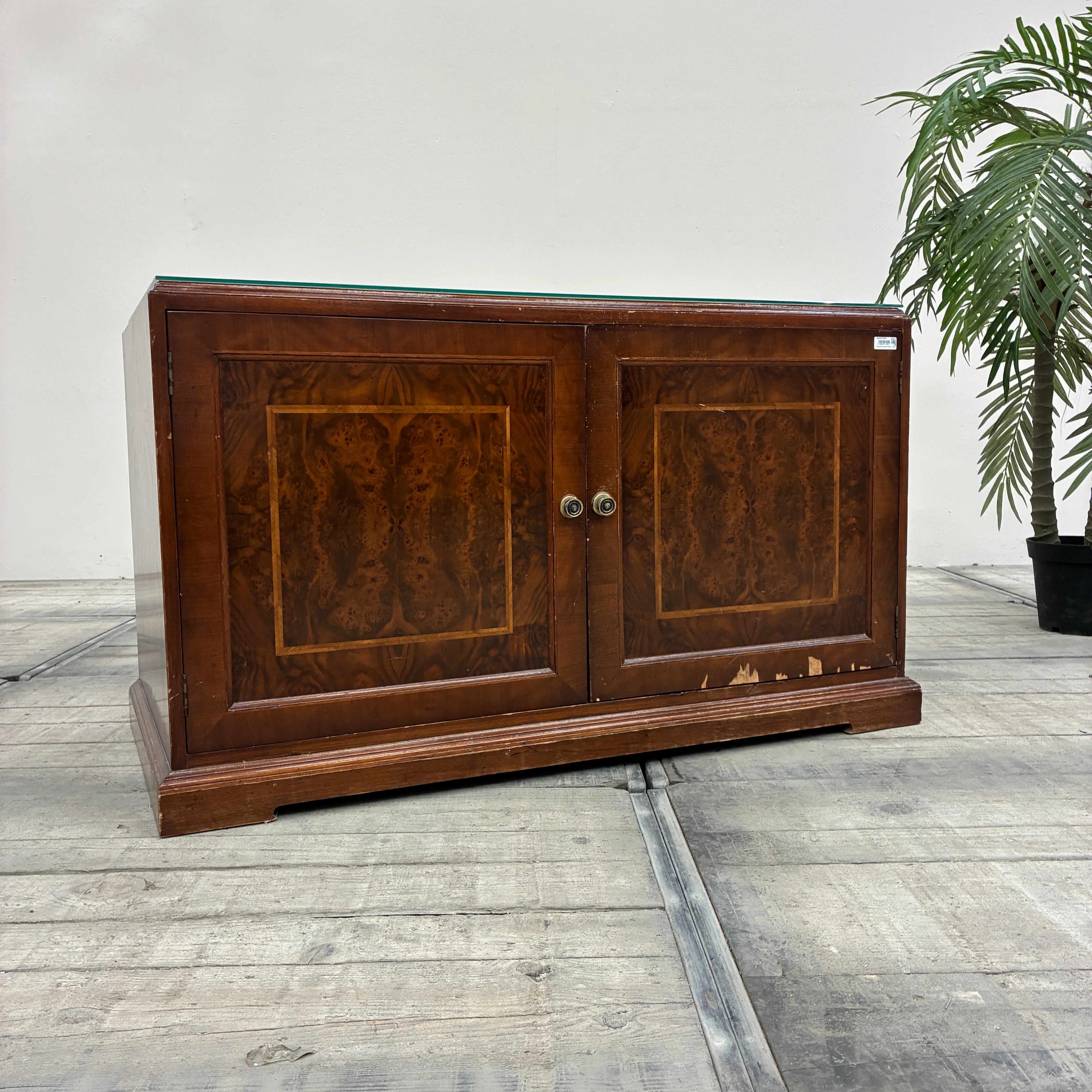 Sideboard mit integrierter Minibar Holz Klassisch Kommode Gebraucht - Image 12