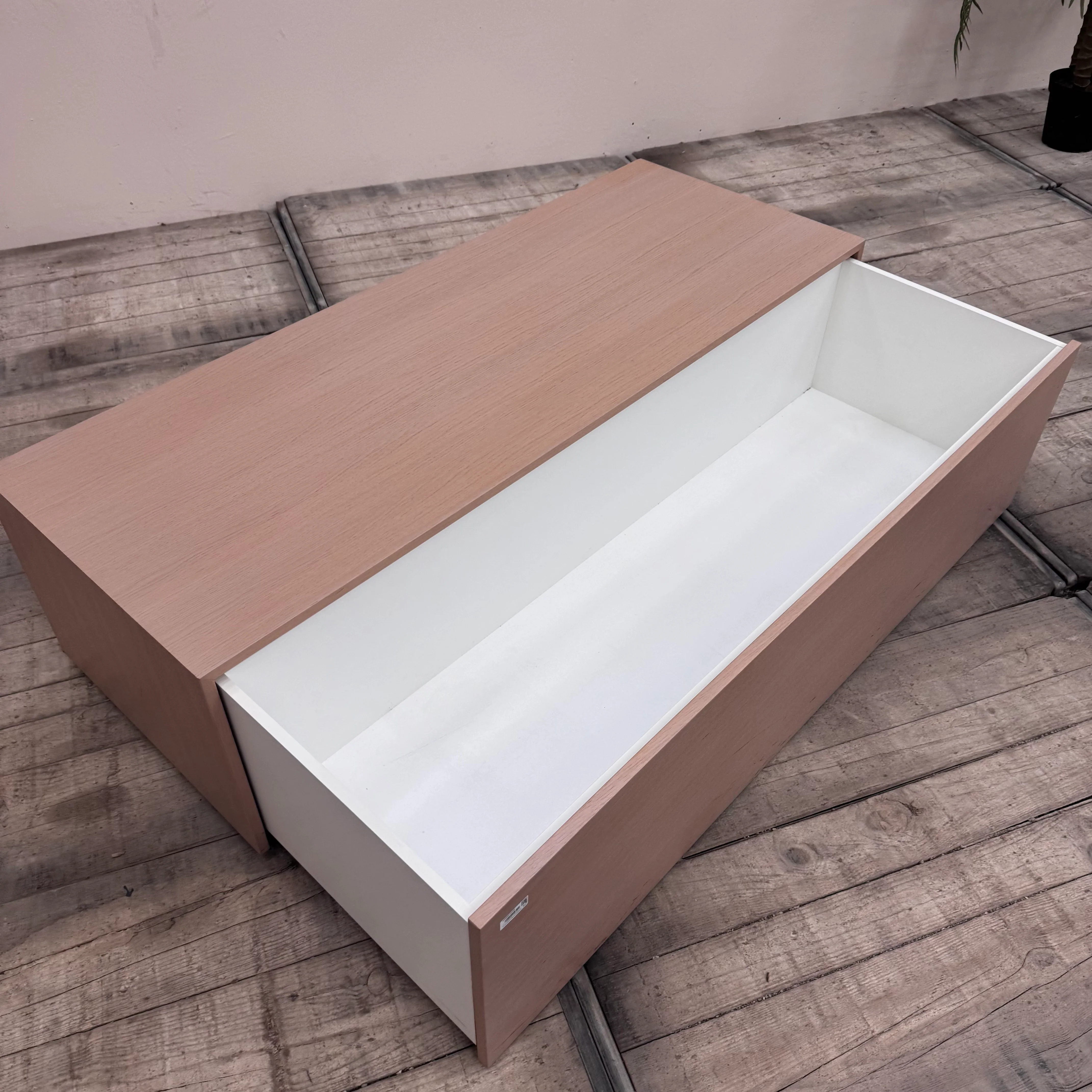 Lowboard / TV-Board Holzoptik Ausziehbar mit Schublade – Gebraucht - Image 3