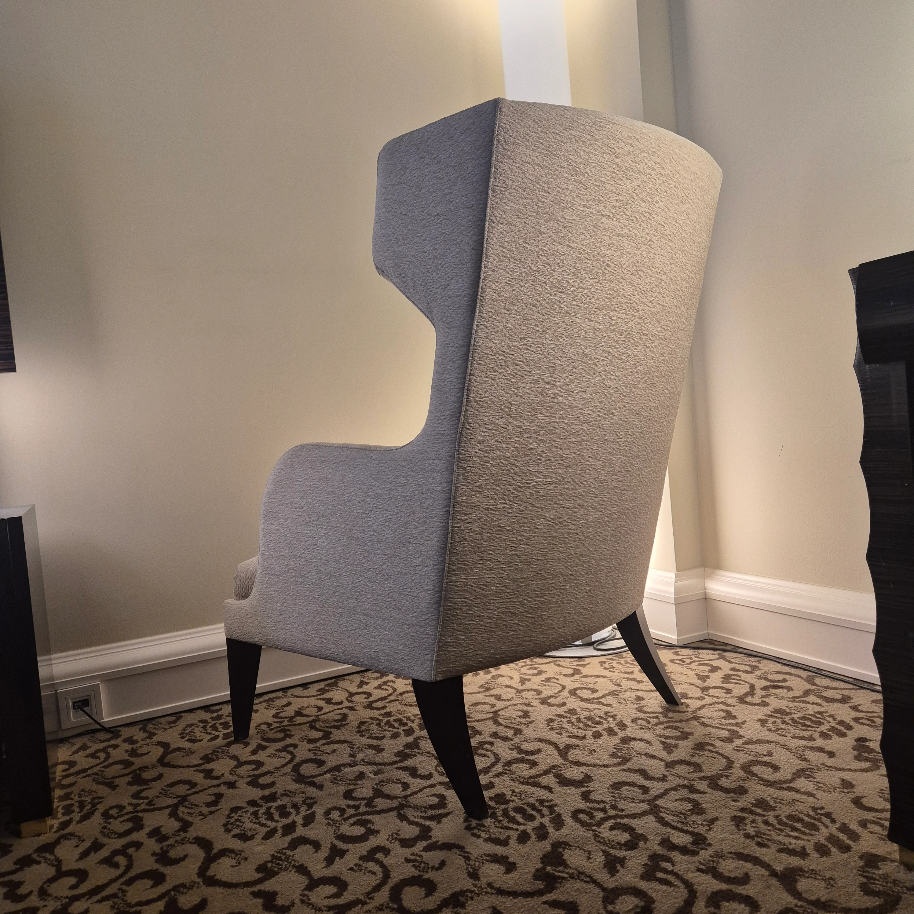 Ohrensessel Grand Hotel Atlantic Hamburg creme gebraucht Sessel - Image 3