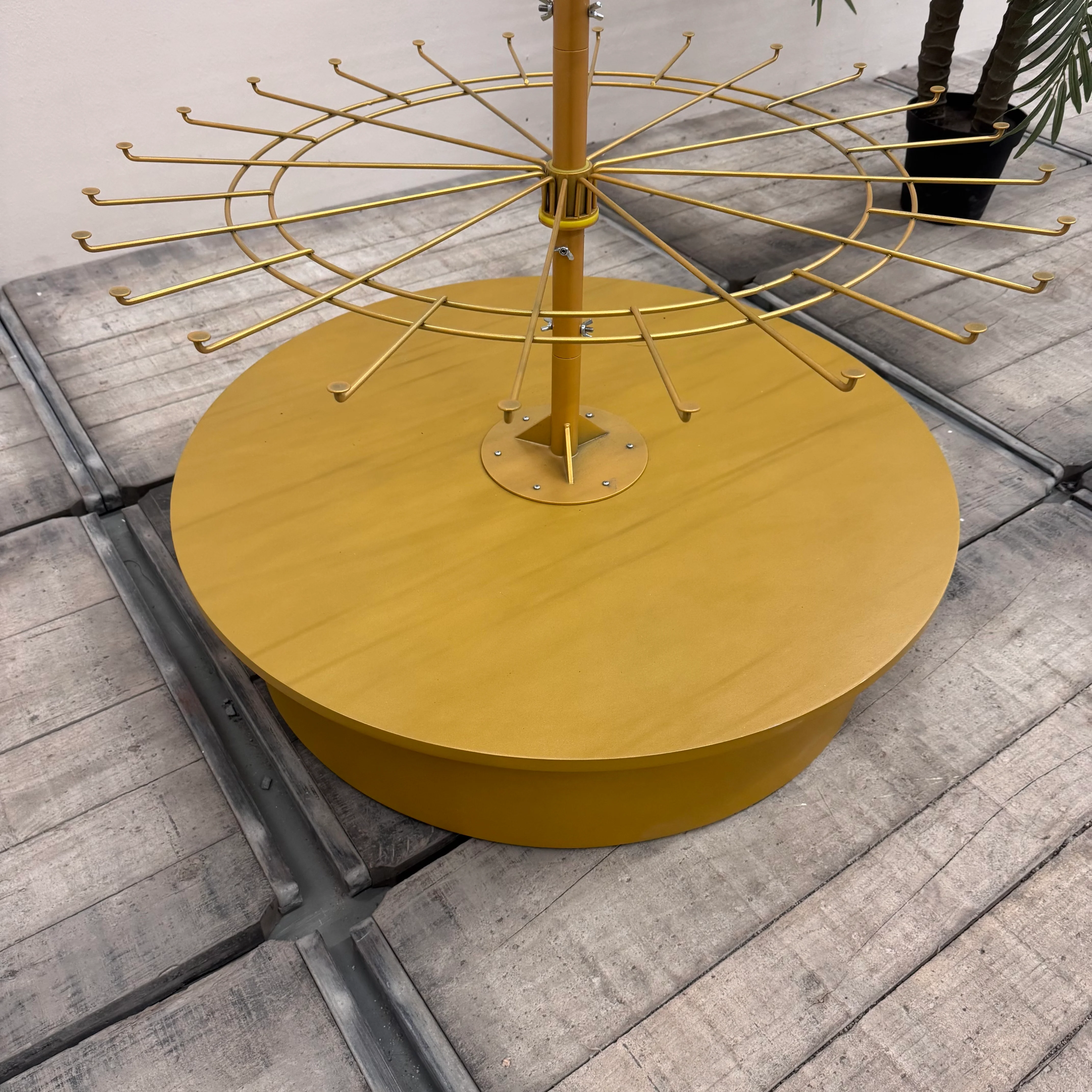 Verkaufsständer Drehständer Gold Ladenbau Warenpräsentation Gebraucht - Image 6