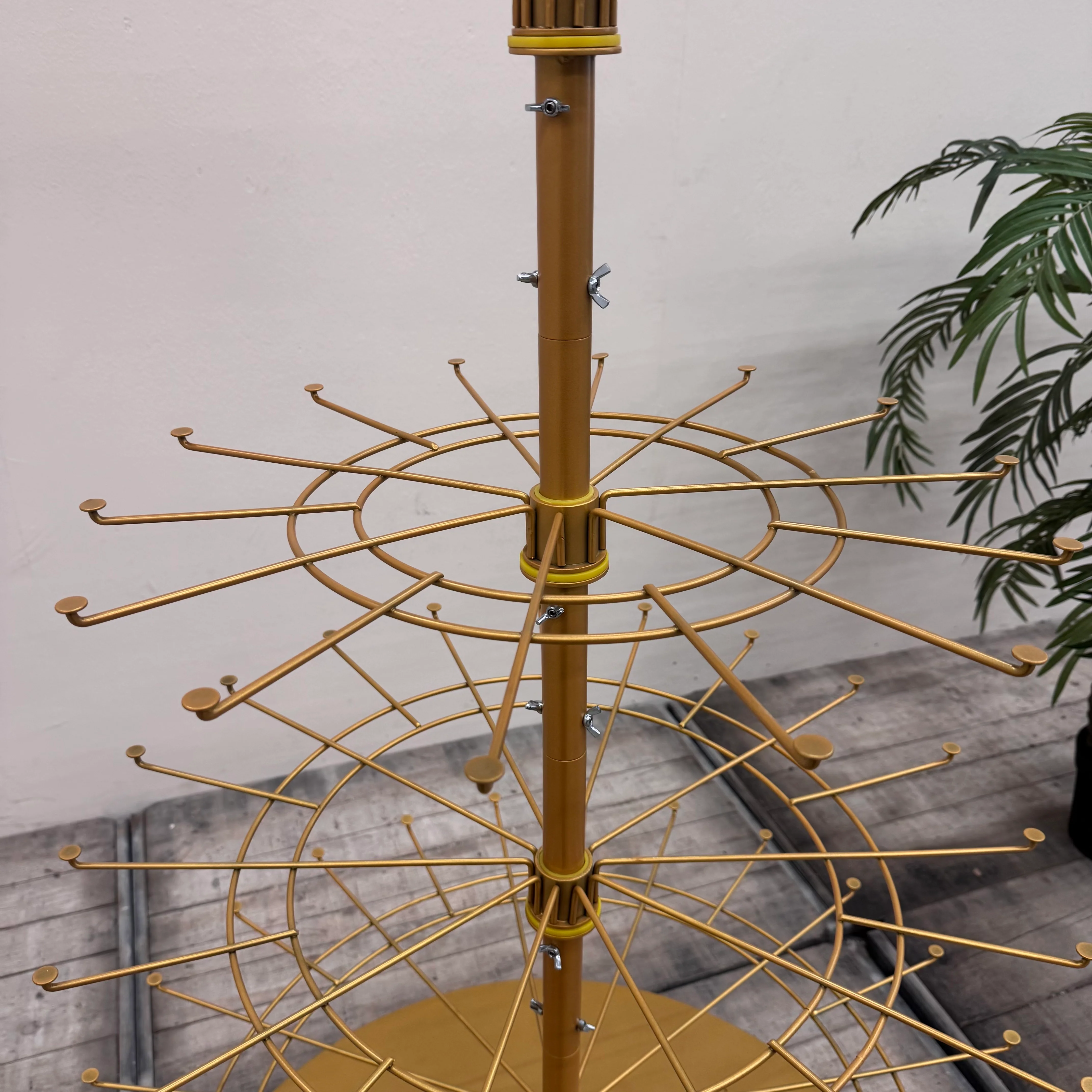 Verkaufsständer Drehständer Gold Ladenbau Warenpräsentation Gebraucht - Image 8