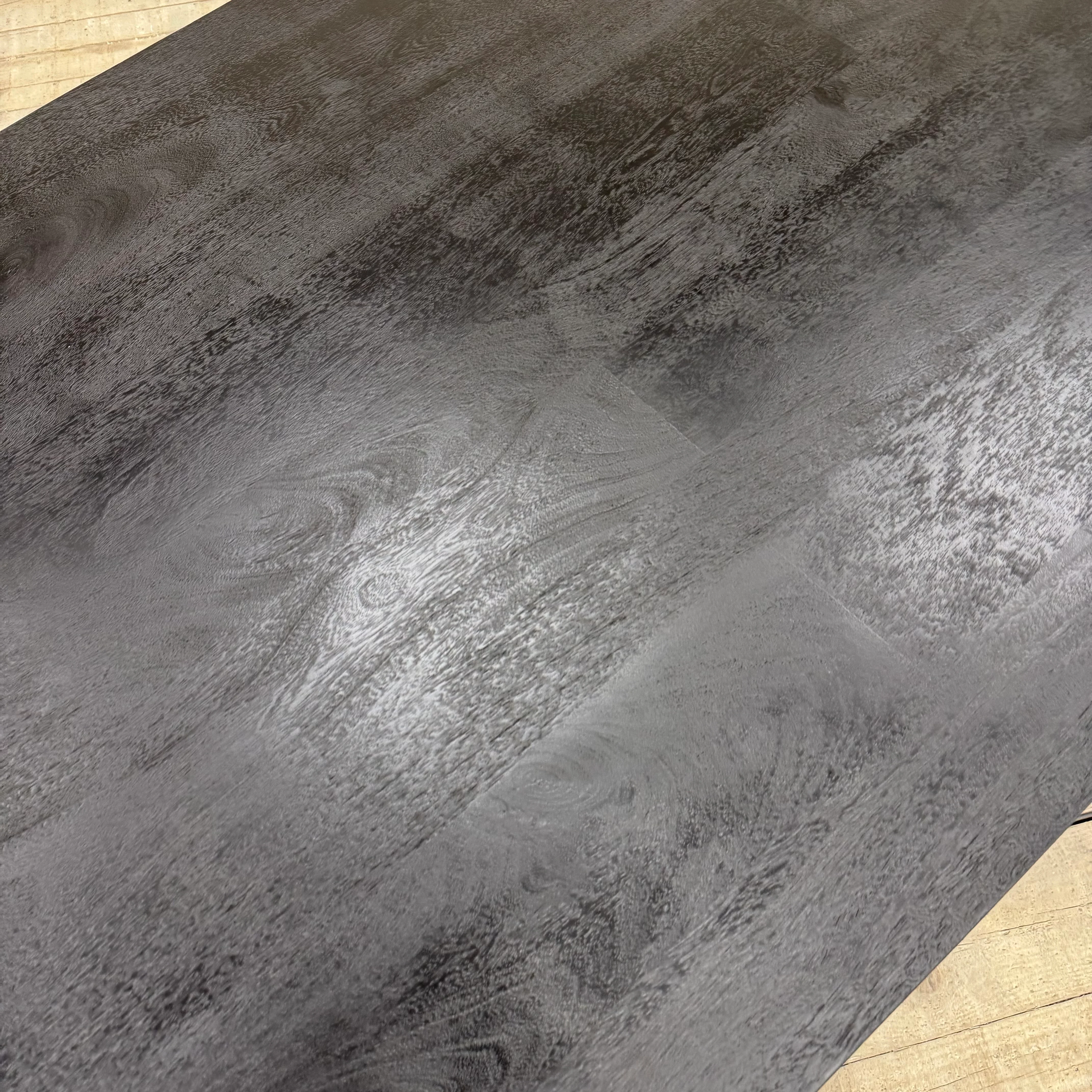 PTMD Liber Esstisch Schwarz Mangoholz Gold 240x100 Tisch - Image 6