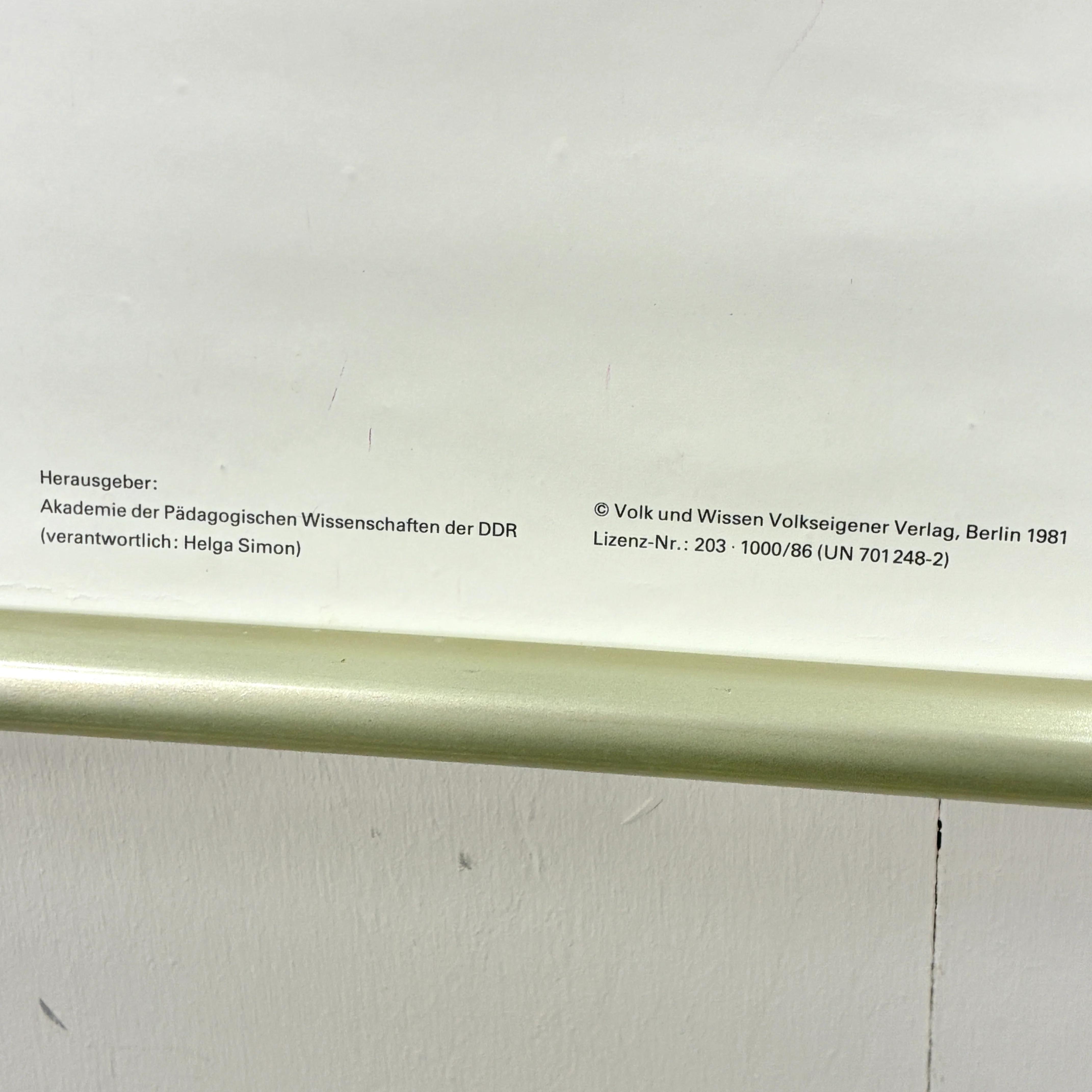 Vintage Schulkarte – Gräser (Roggen) – Botanische Lehrtafel Wanddeko - Image 7