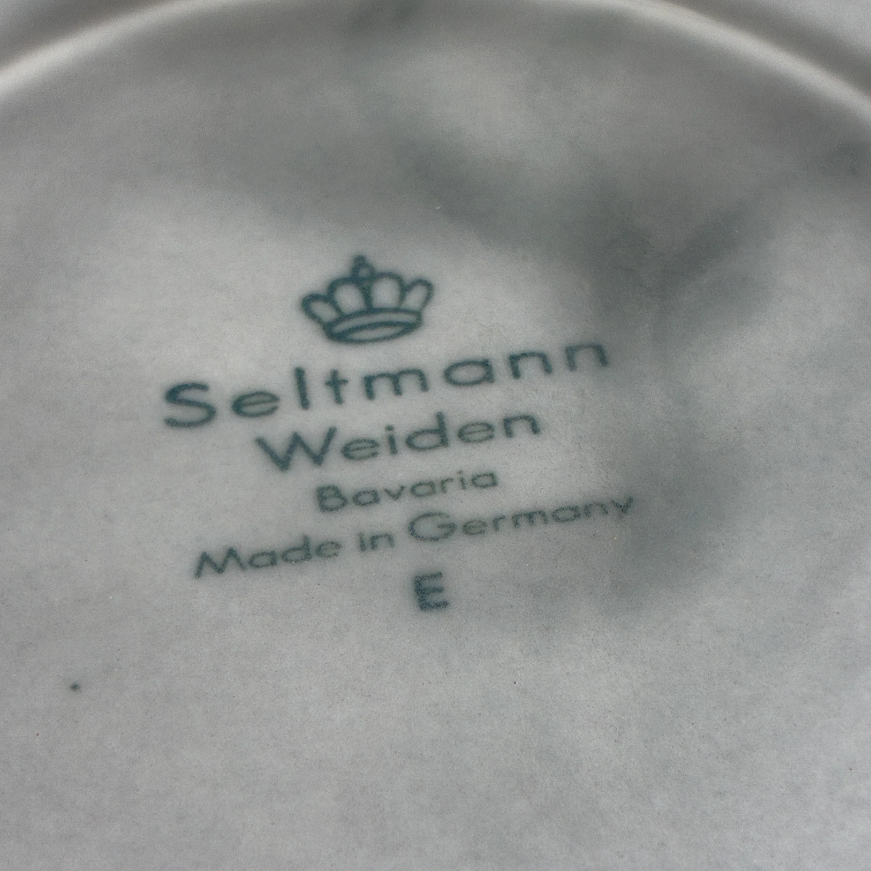 Seltmann Weiden Amina Kombi-Untertasse groß 16 cm Silbergrau - Image 7