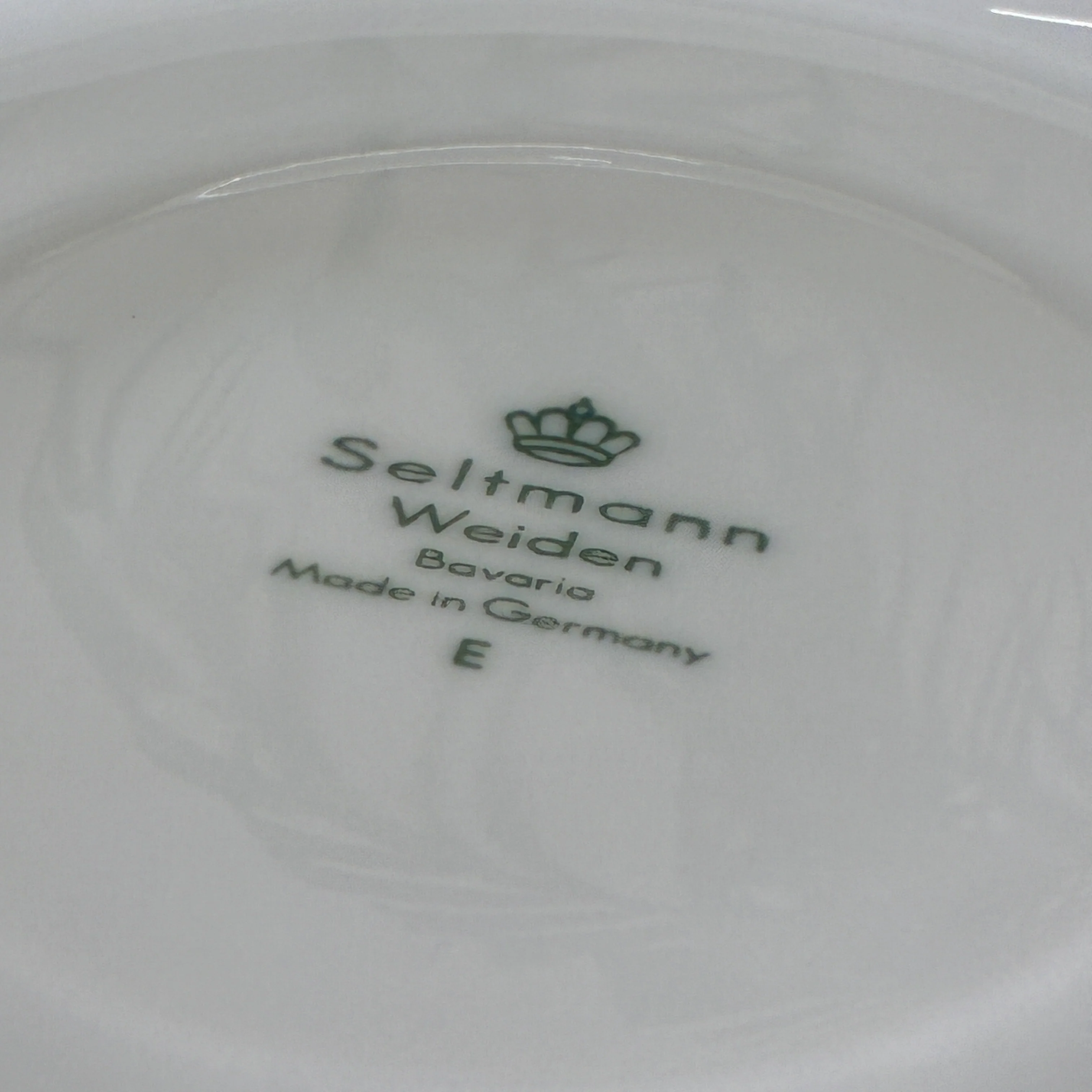 Seltmann Weiden Amina Kombi-Untertasse groß 16 cm weiß - Image 7