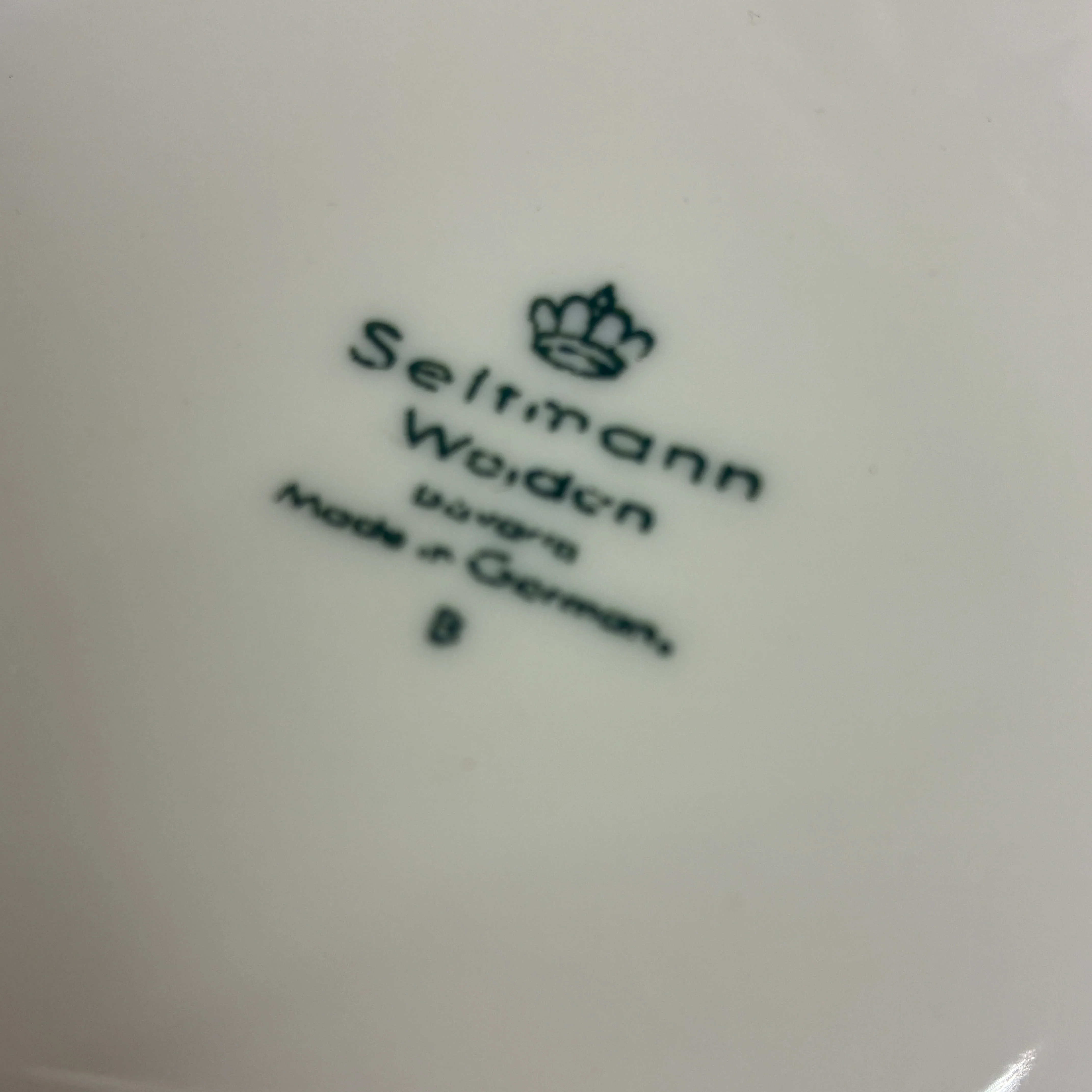 Seltmann Weiden Marie-Luise Untertasse zur Frühstückstasse 16 cm elfenbein - Image 7