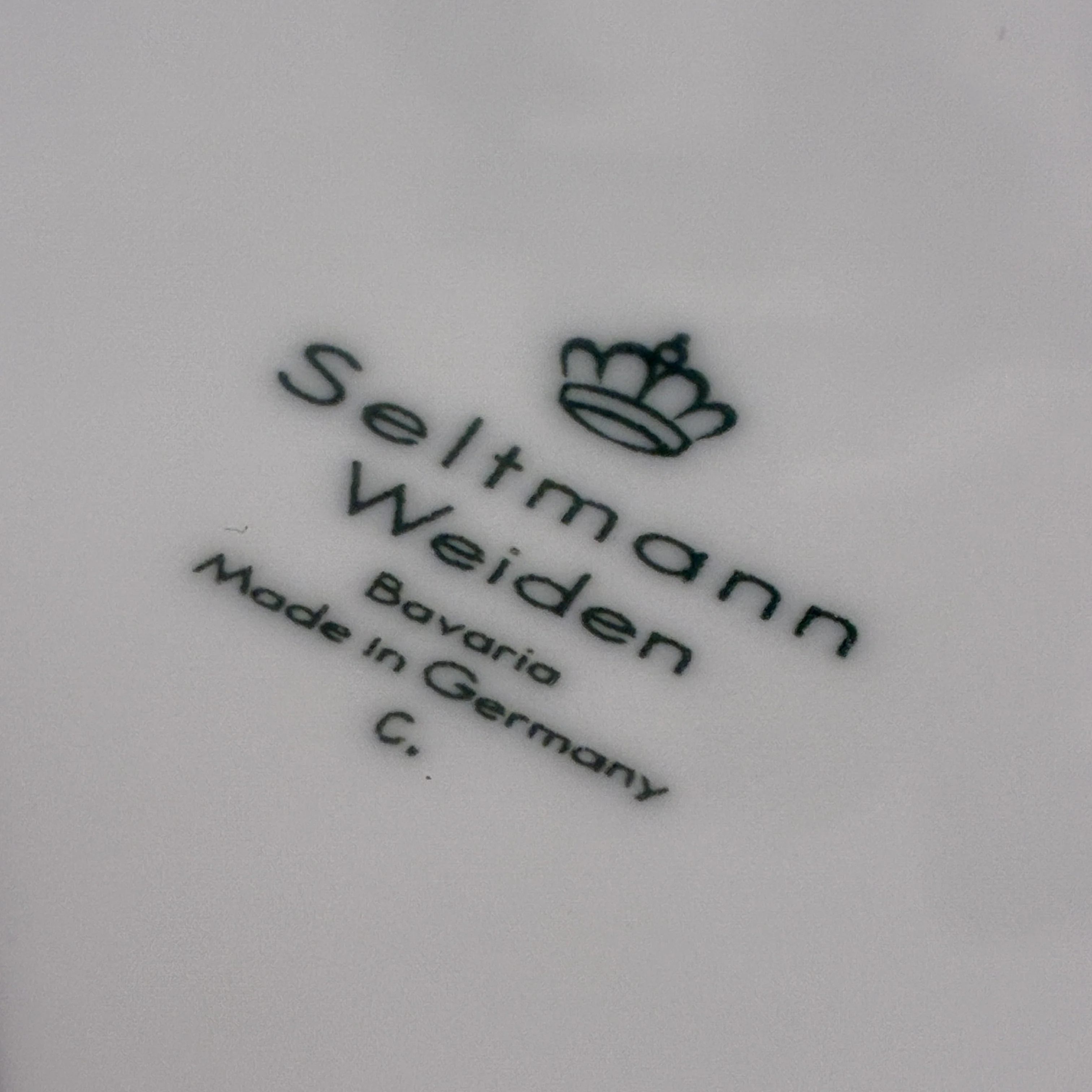 Seltmann Weiden Lido Suppenteller 21 cm Coup Black Line - Image 7