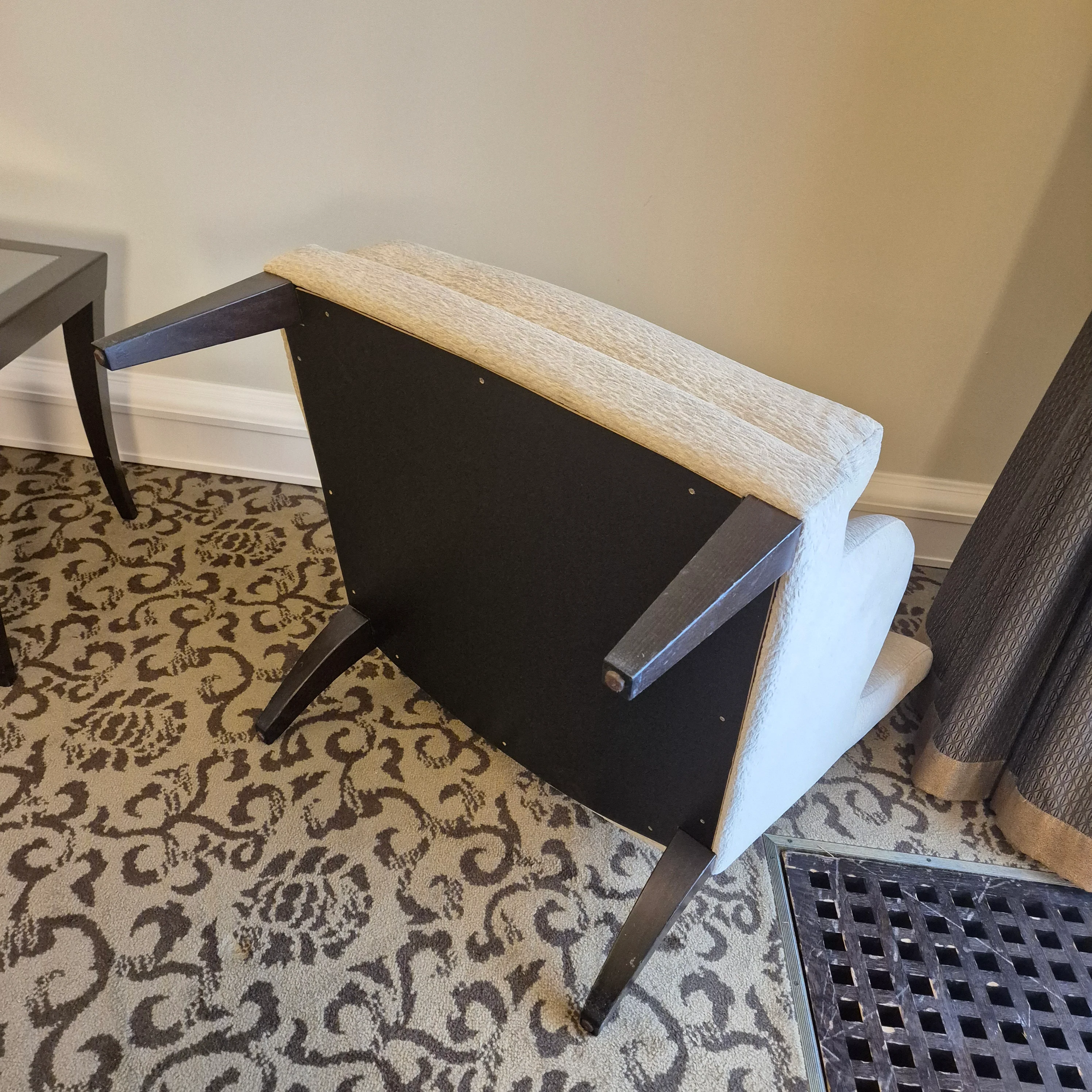 Sessel Clubsessel hellbeige Stoff - Atlantic Hotel Hamburg - gebraucht - Image 5
