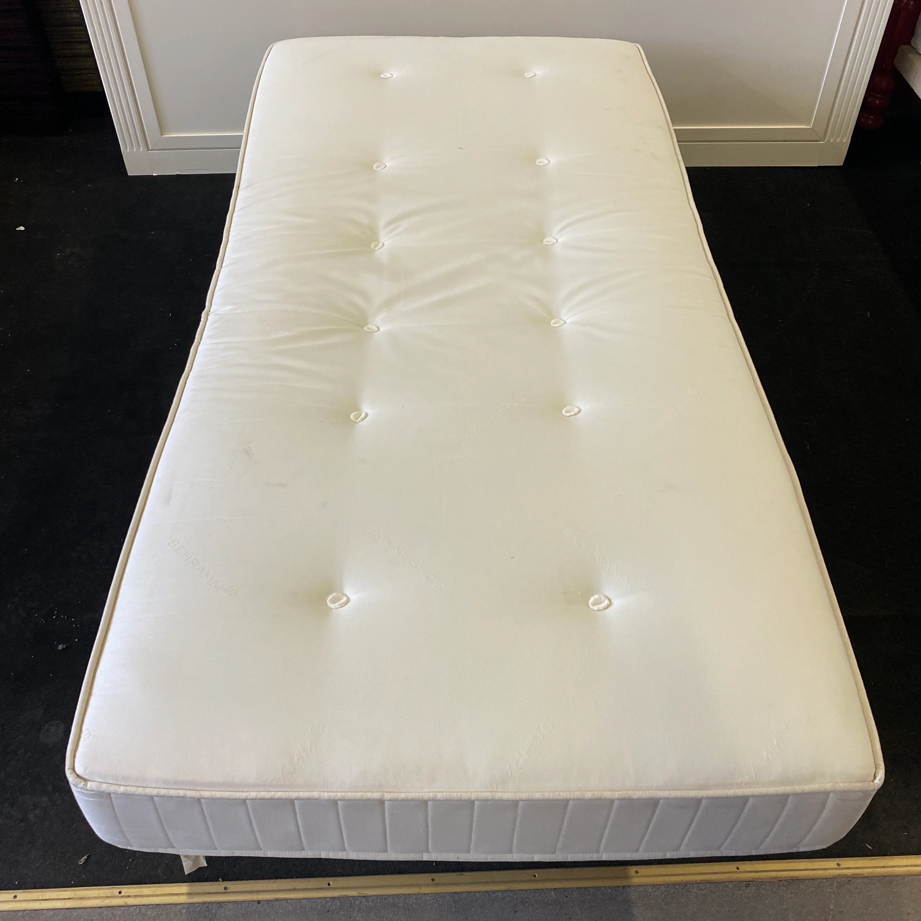 Schramm Suite Emotion Taschenfederkern Matratze 100x210 gebraucht Einzelmatratze - Image 3