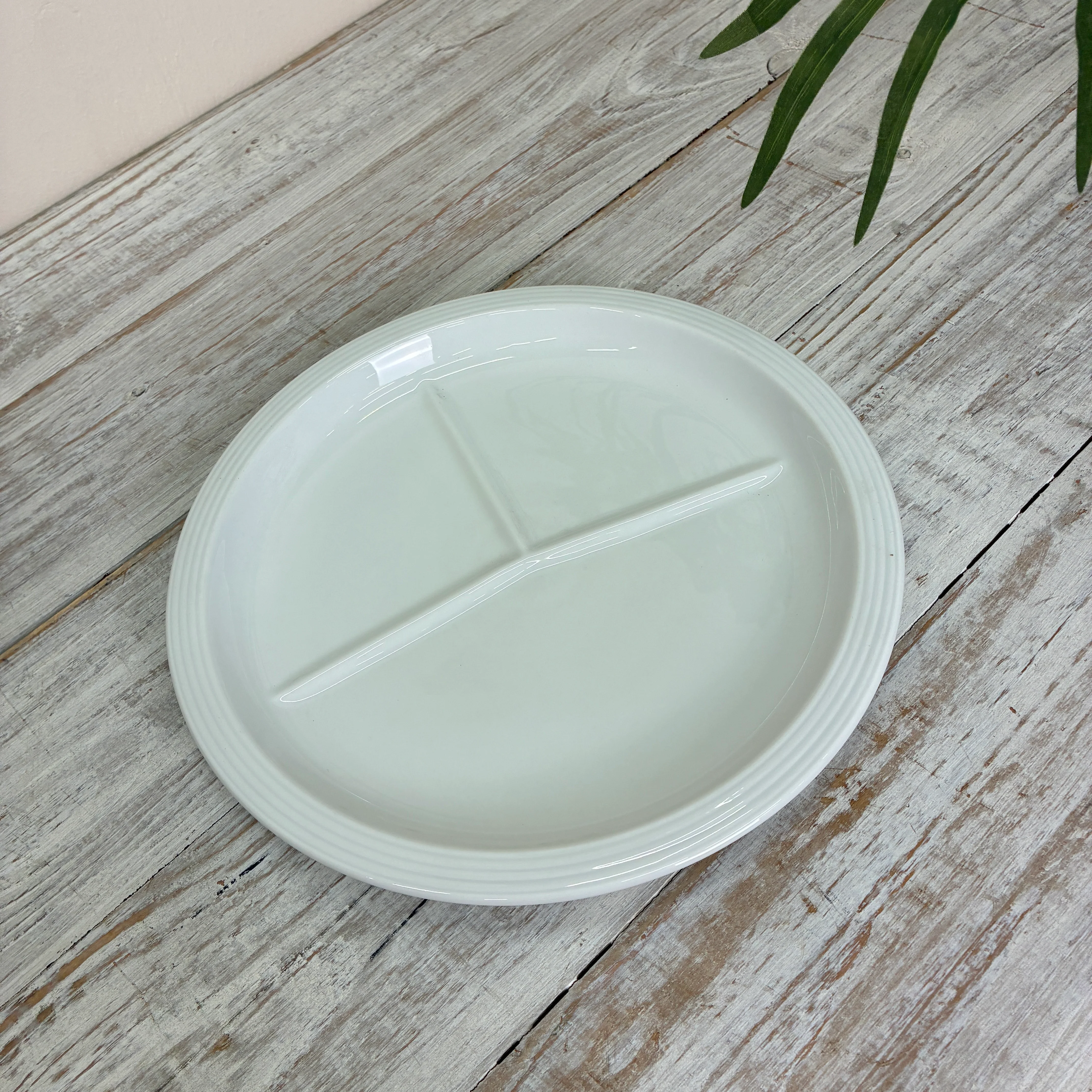 Seltmann Weiden Fondueteller 24 cm Abteilteller 3-geteilt Frühstücksteller - Image 2