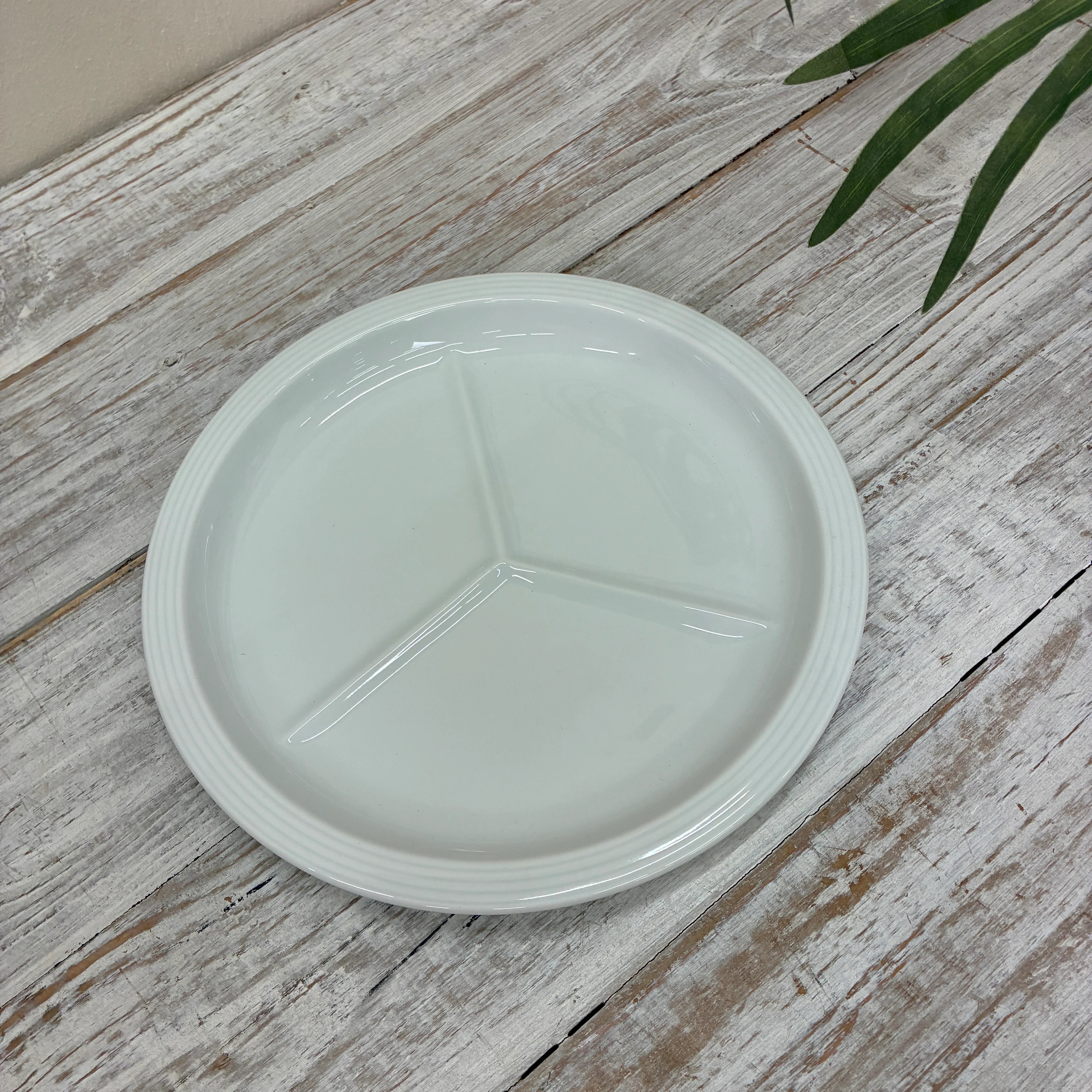 Seltmann Weiden Fondueteller 24 cm Abteilteller 3-geteilt Frühstücksteller - Image 2