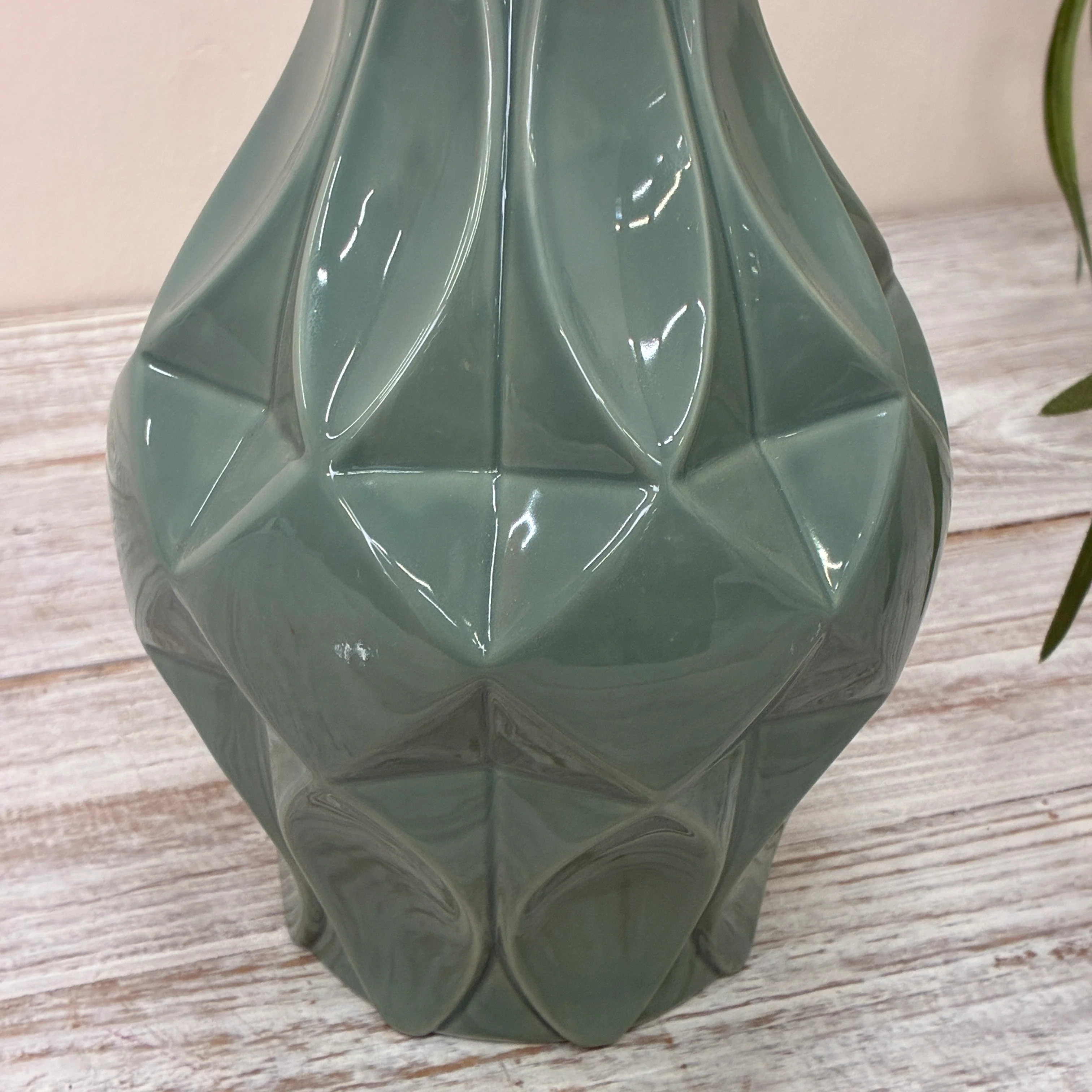 Tettau Atelier Grün uni Vase Porzellan Deko - Image 6