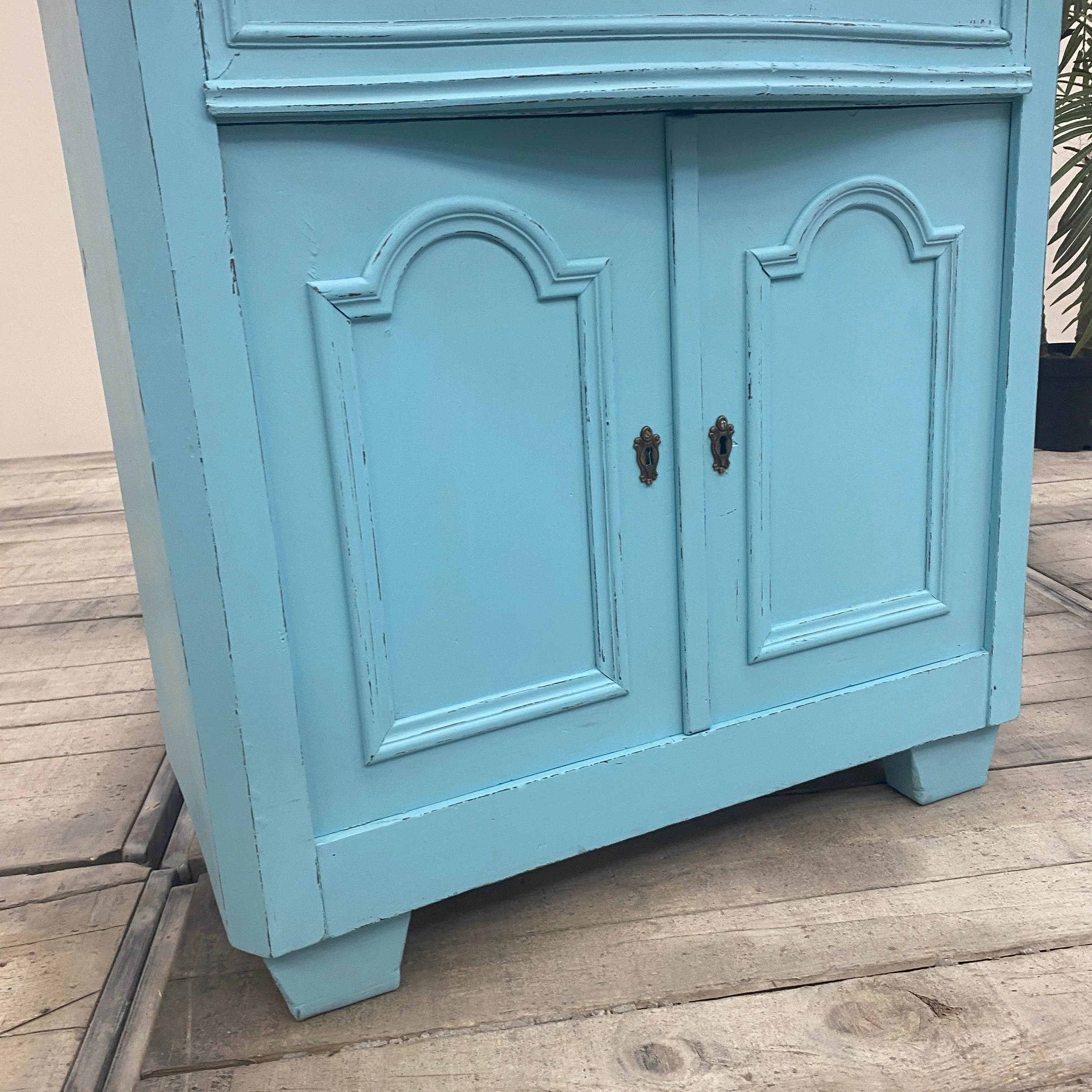 Thomas Klotz Kommode "Shabby Chic" blau Schrank Upcycled - Image 5
