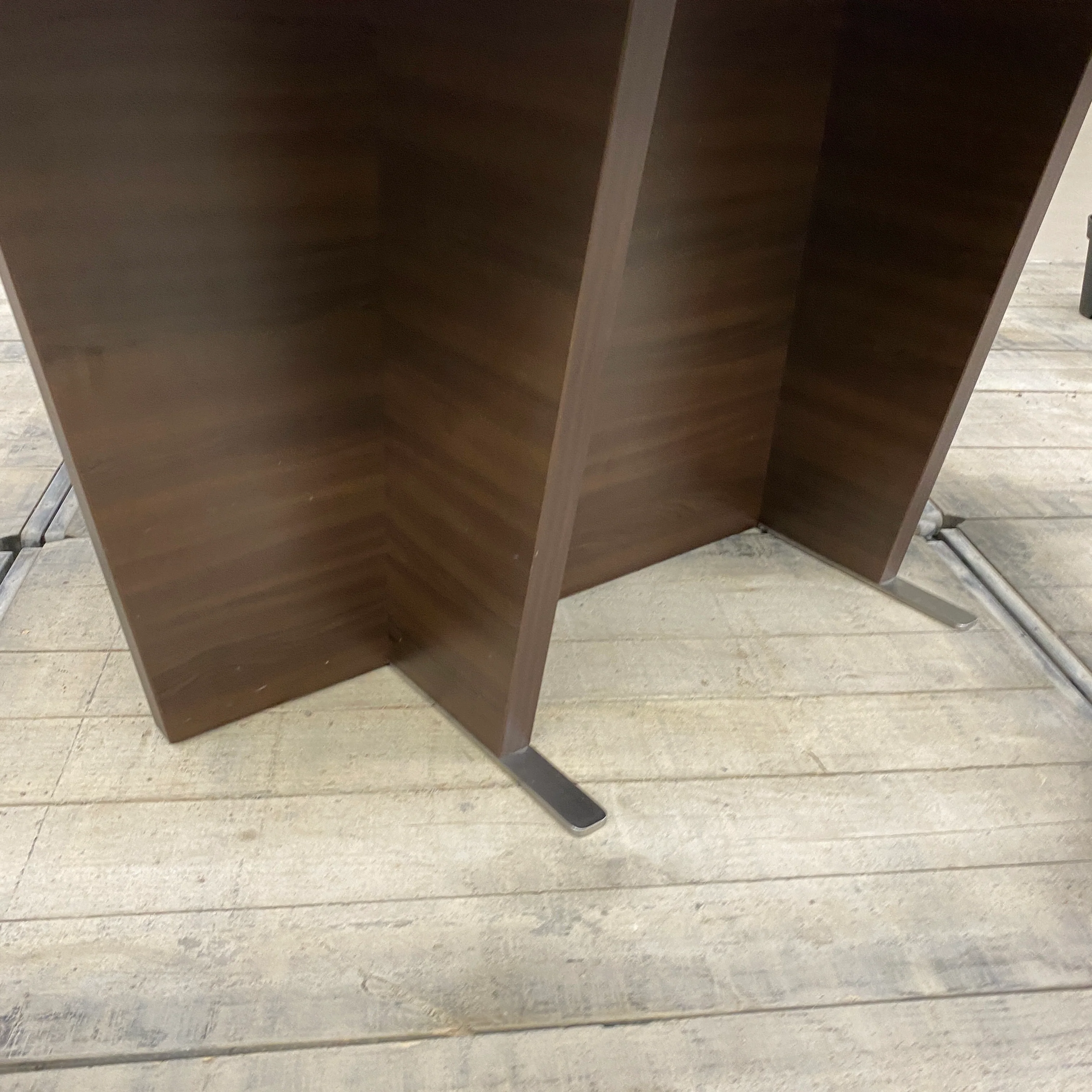 Esstisch Eiche Dunkel Gebeizt 160x90 Tisch Gebraucht - Image 3