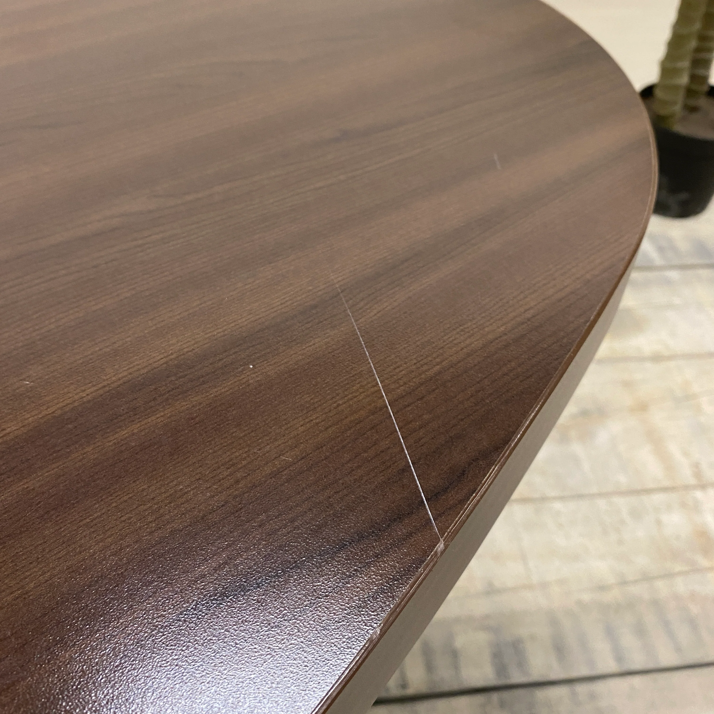 Esstisch Eiche Dunkel Gebeizt 160x90 Tisch Gebraucht - Image 6