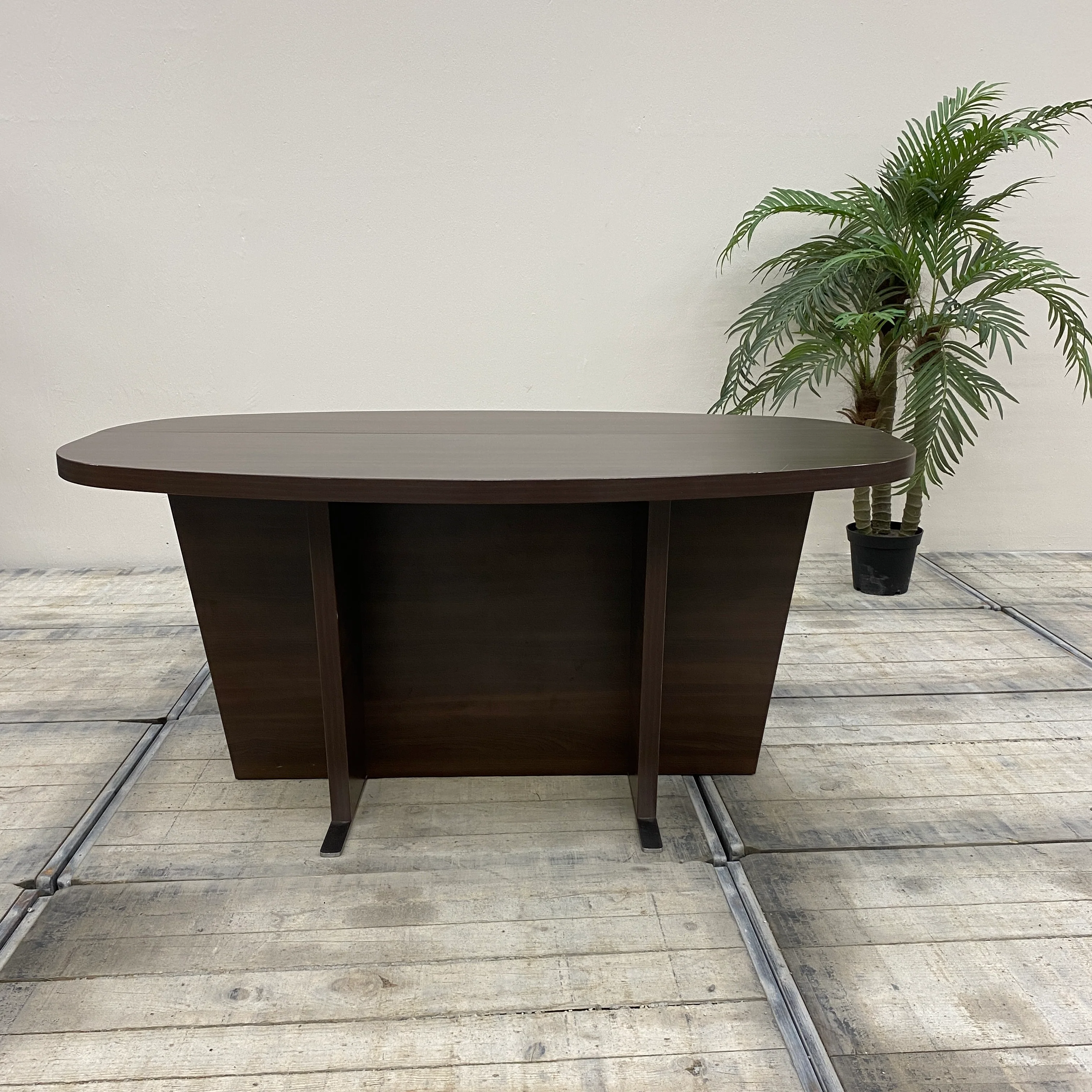 Esstisch Eiche Dunkel Gebeizt 160x90 Tisch Gebraucht - Image 7