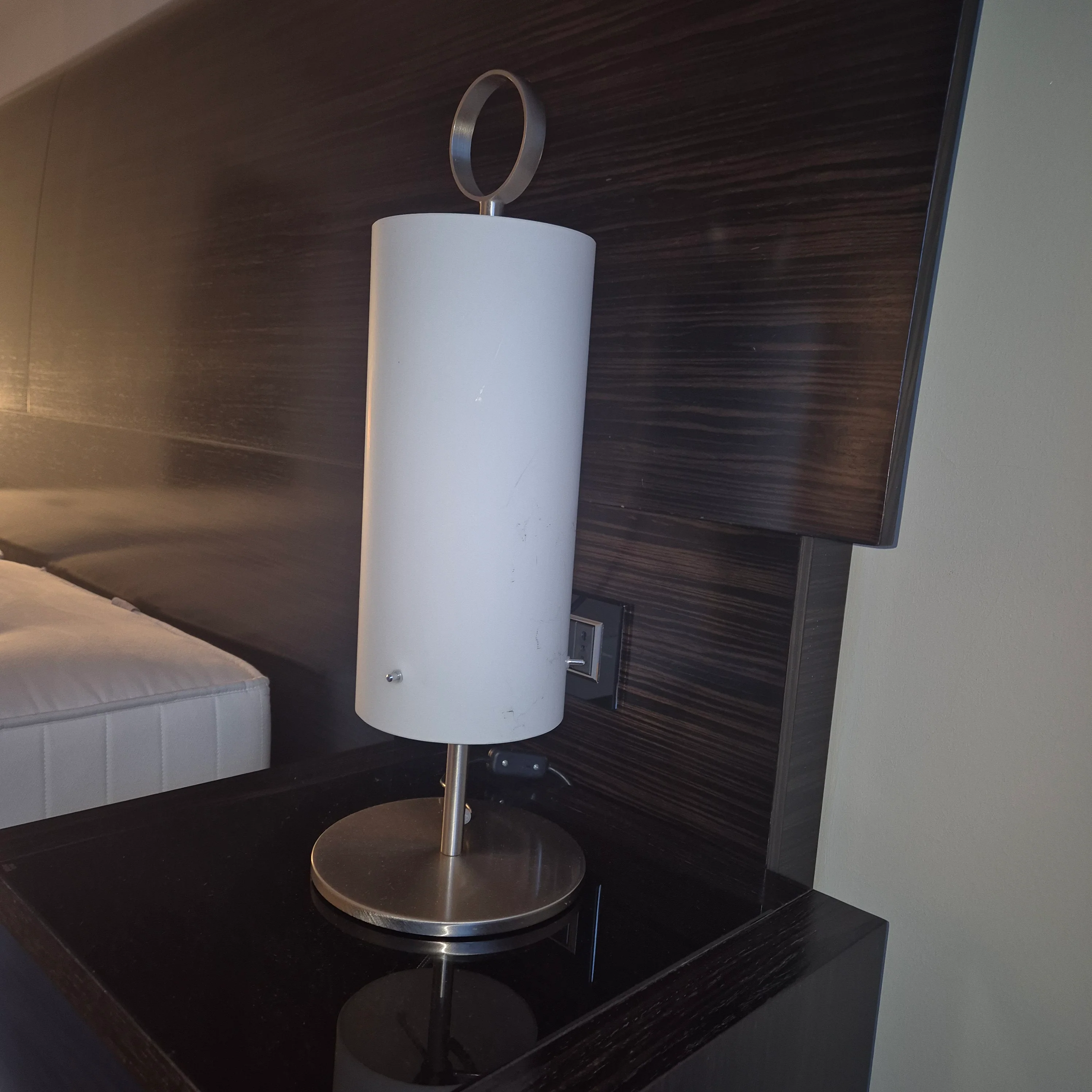Tischlampe Glas aus Grand Hotel Atlantic Hamburg - gebraucht Lampe - Image 14