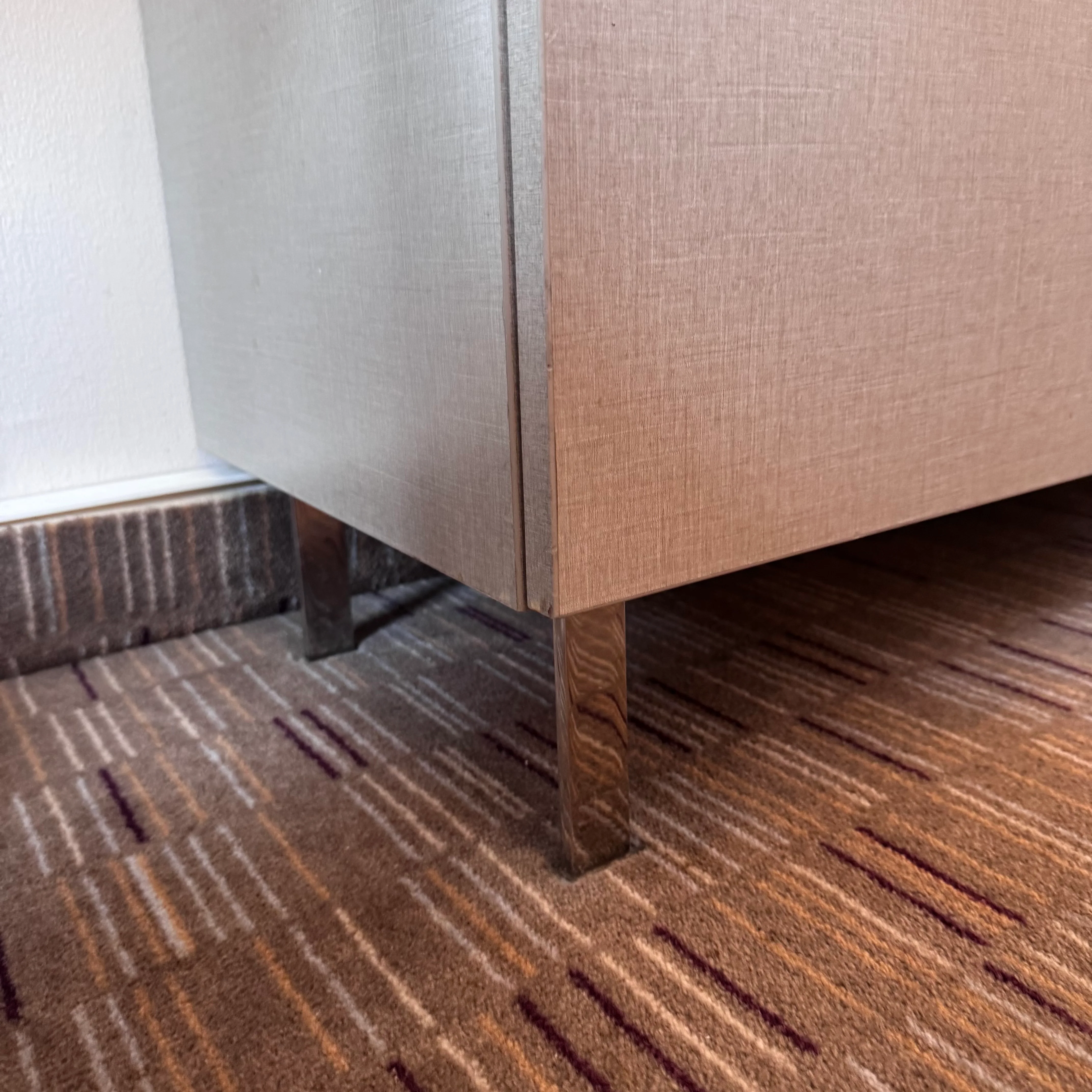 TV Lowboard grau Holz Glasplatte Schrank Kommode gebraucht - Image 6