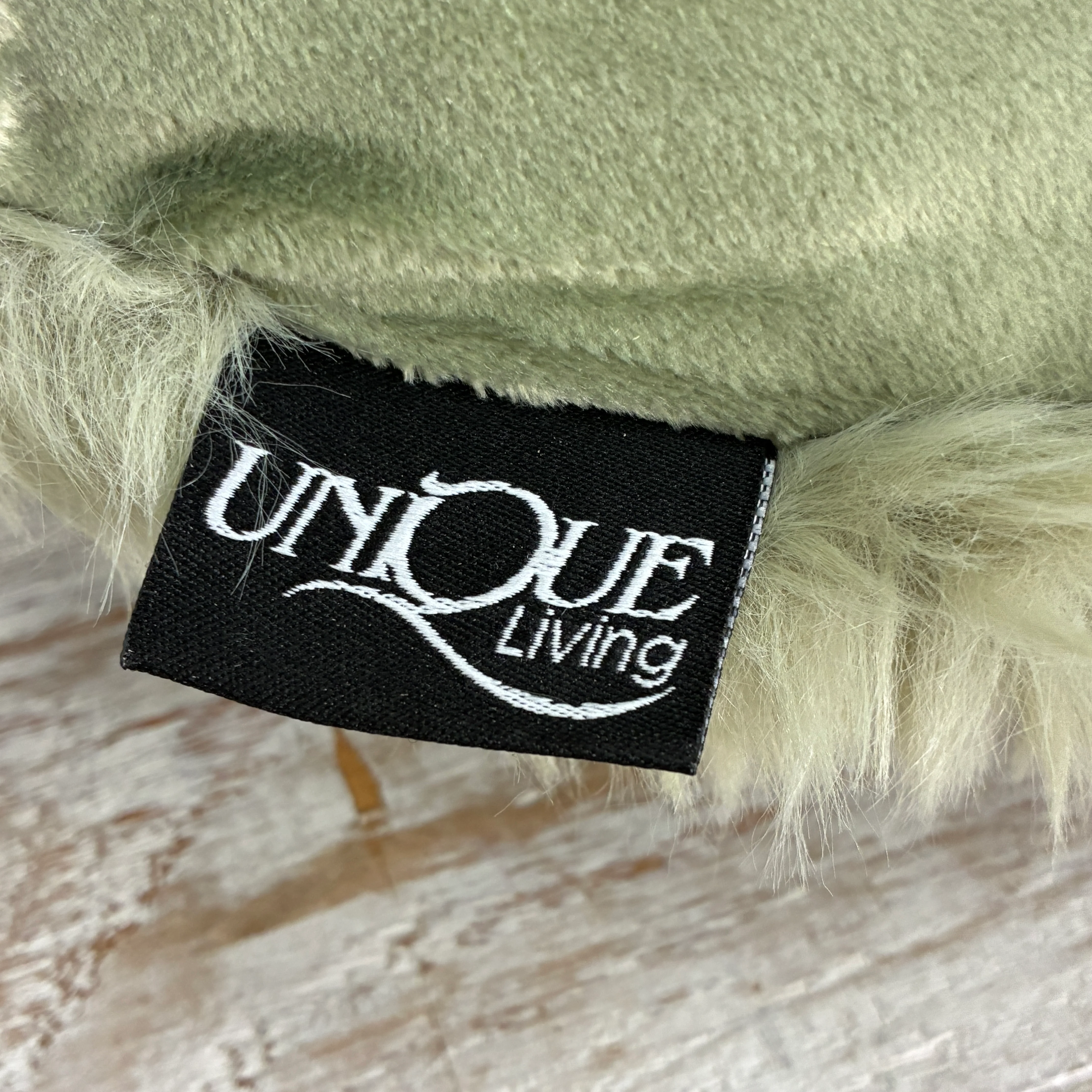Unique Living Kissen Matten Grün 40 cm Dekokissen - Image 5