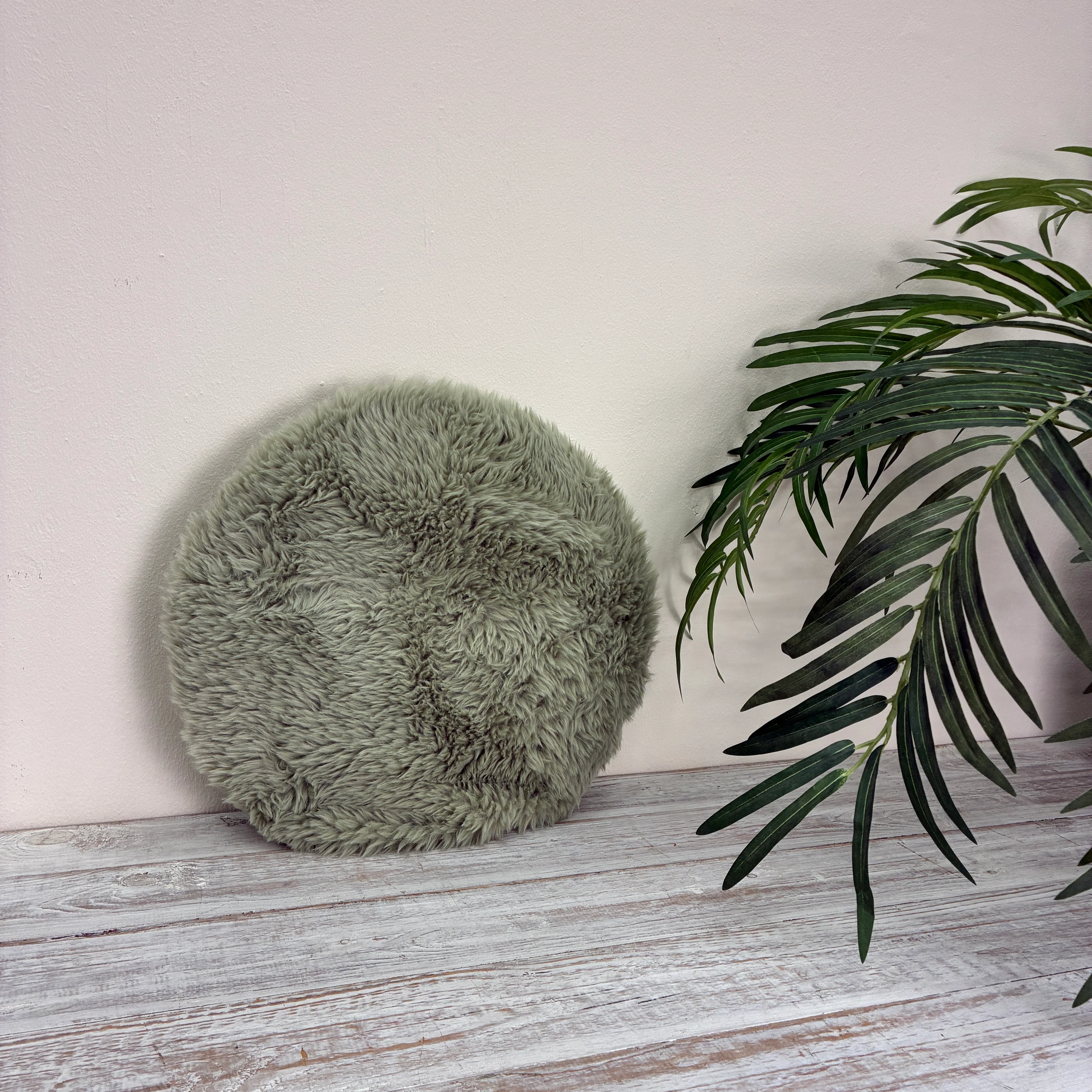 Unique Living Kissen Matten Grün 40 cm Dekokissen - Image 8