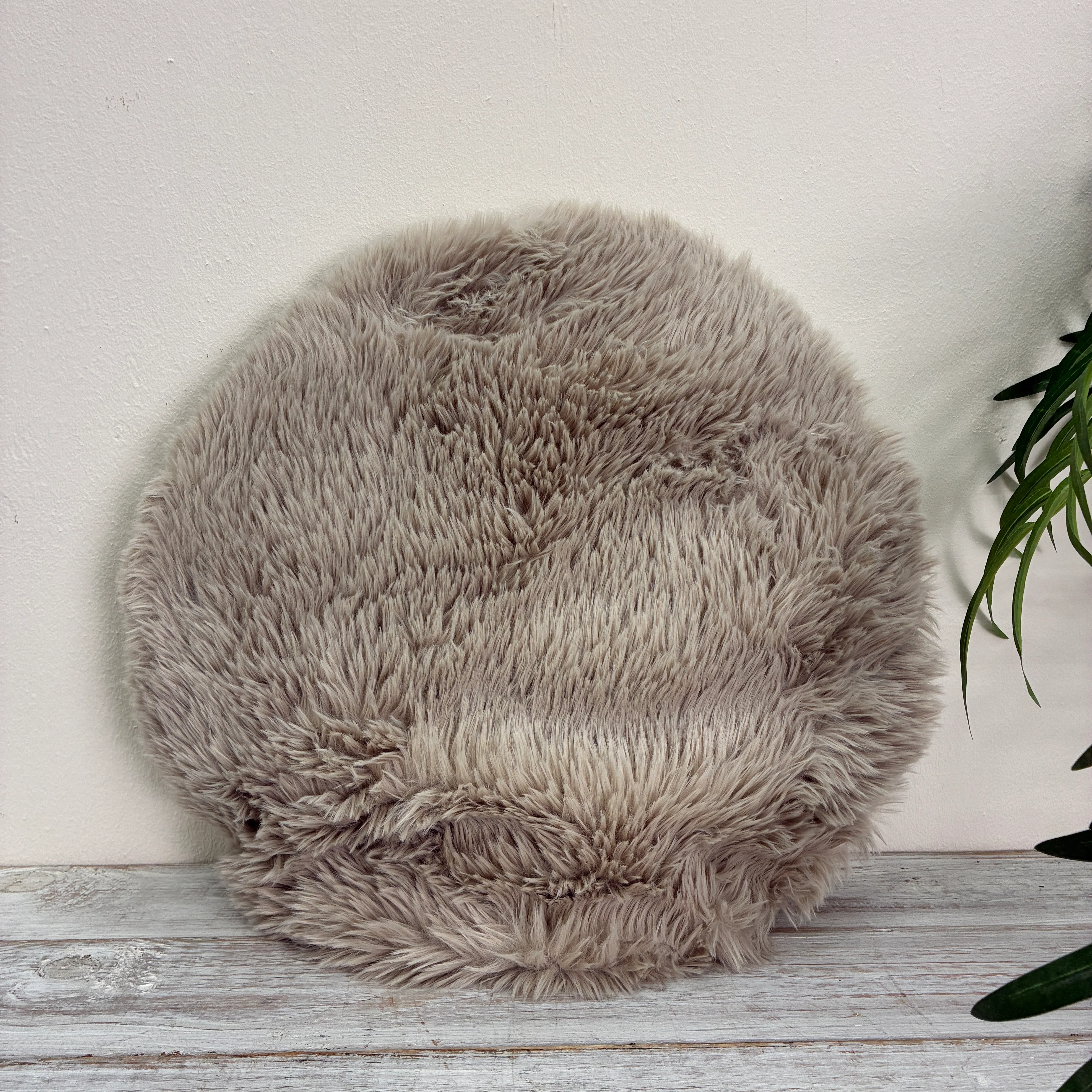 Unique Living Kissen Matten Grau 40 cm Dekokissen - Image 3