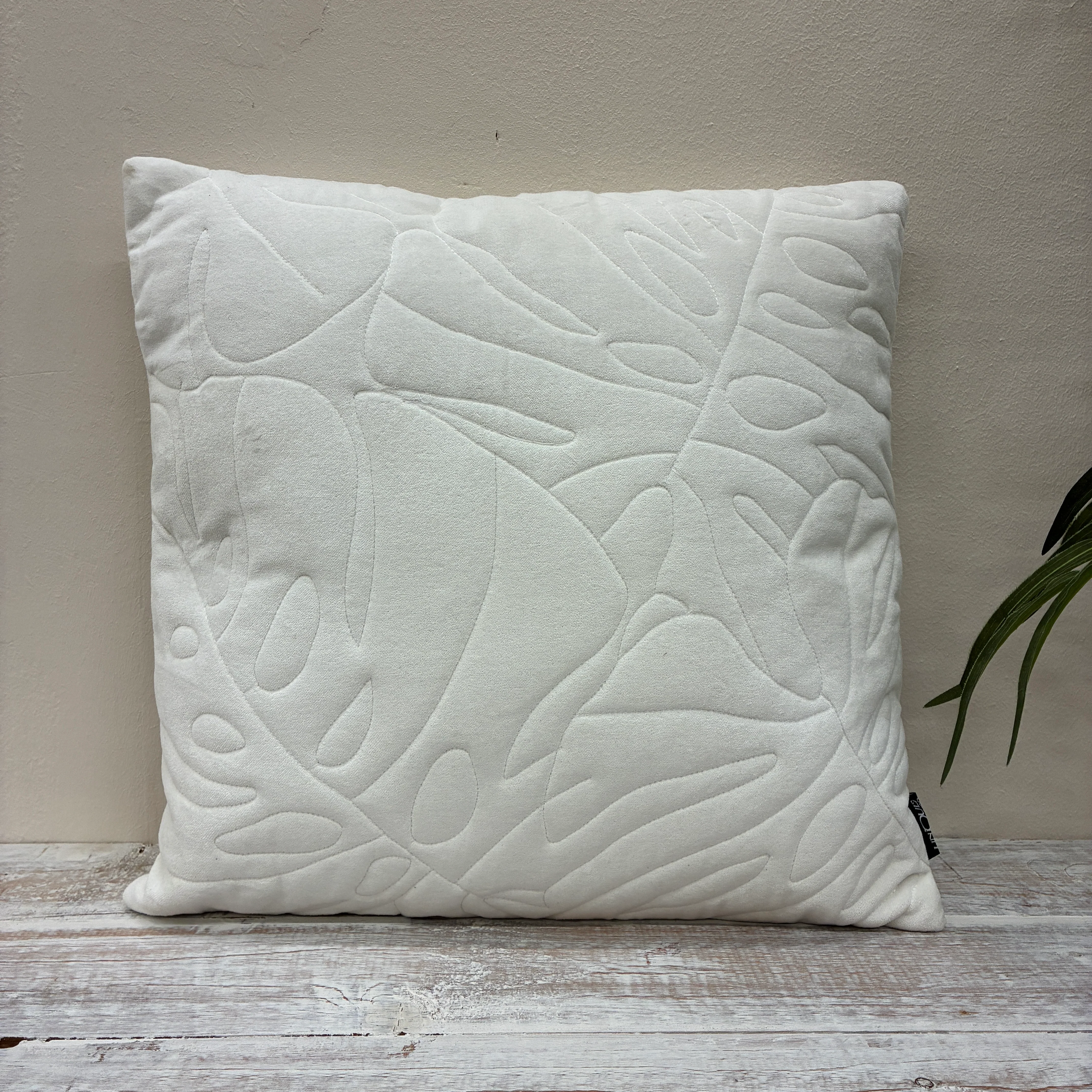 Unique Living Mex Kissen weiß Stoff 45x45  Kissen Neuware - Image 3