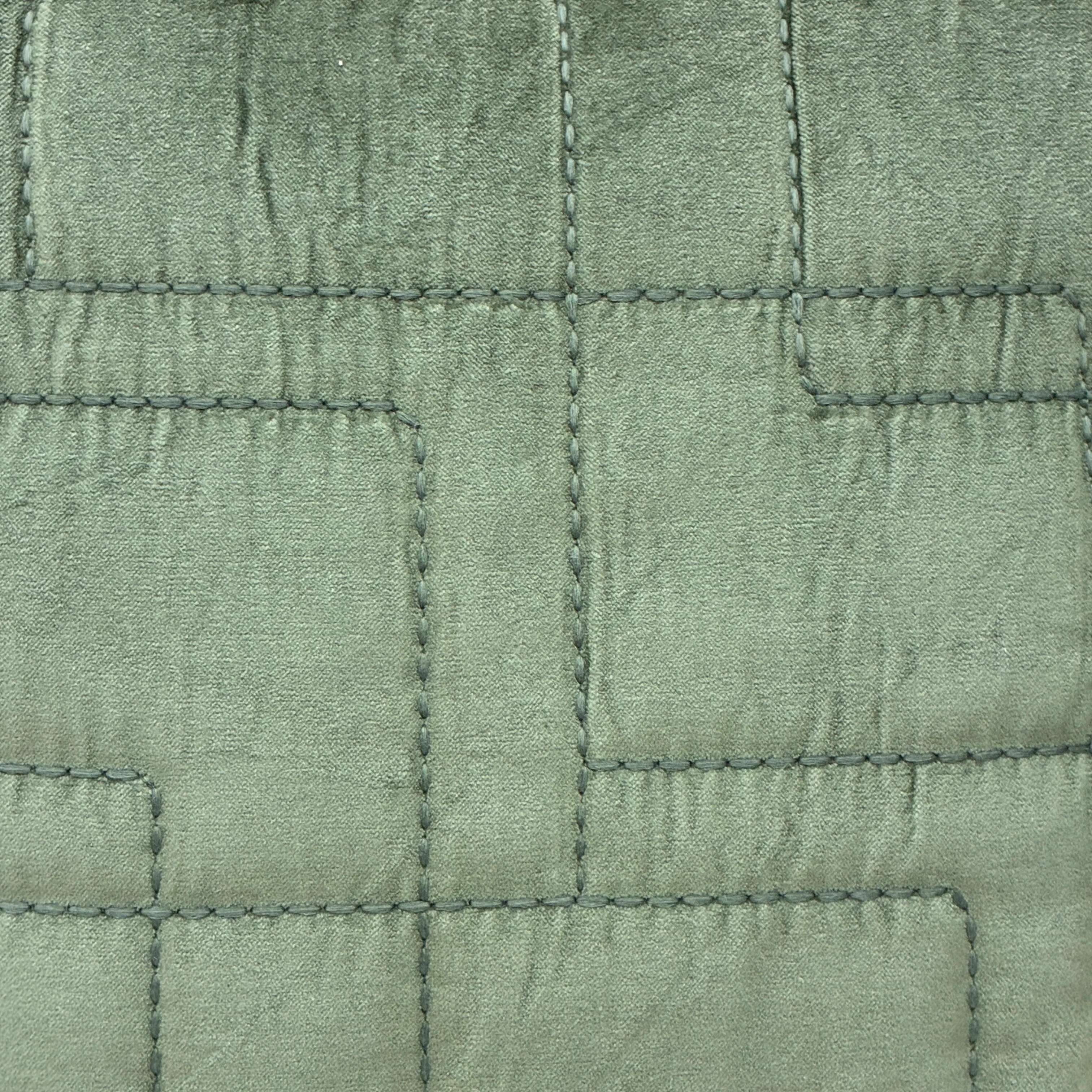 Unique Living Nika Kissen dunkelgrün Stoff 45x45 Kissen Neuware - Image 4