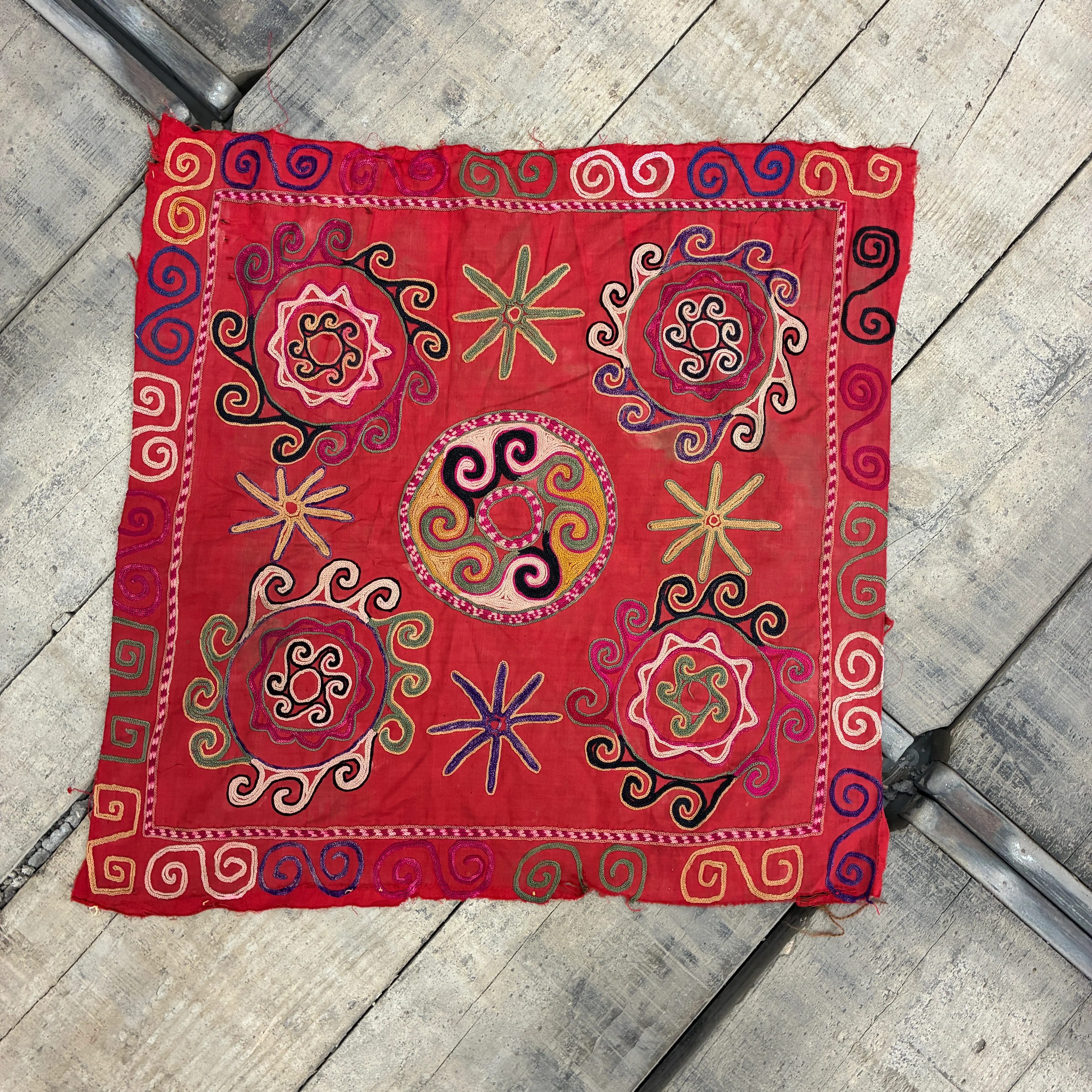 Orientalischer Teppich Vintage 63x63 Gemustert - Image 4