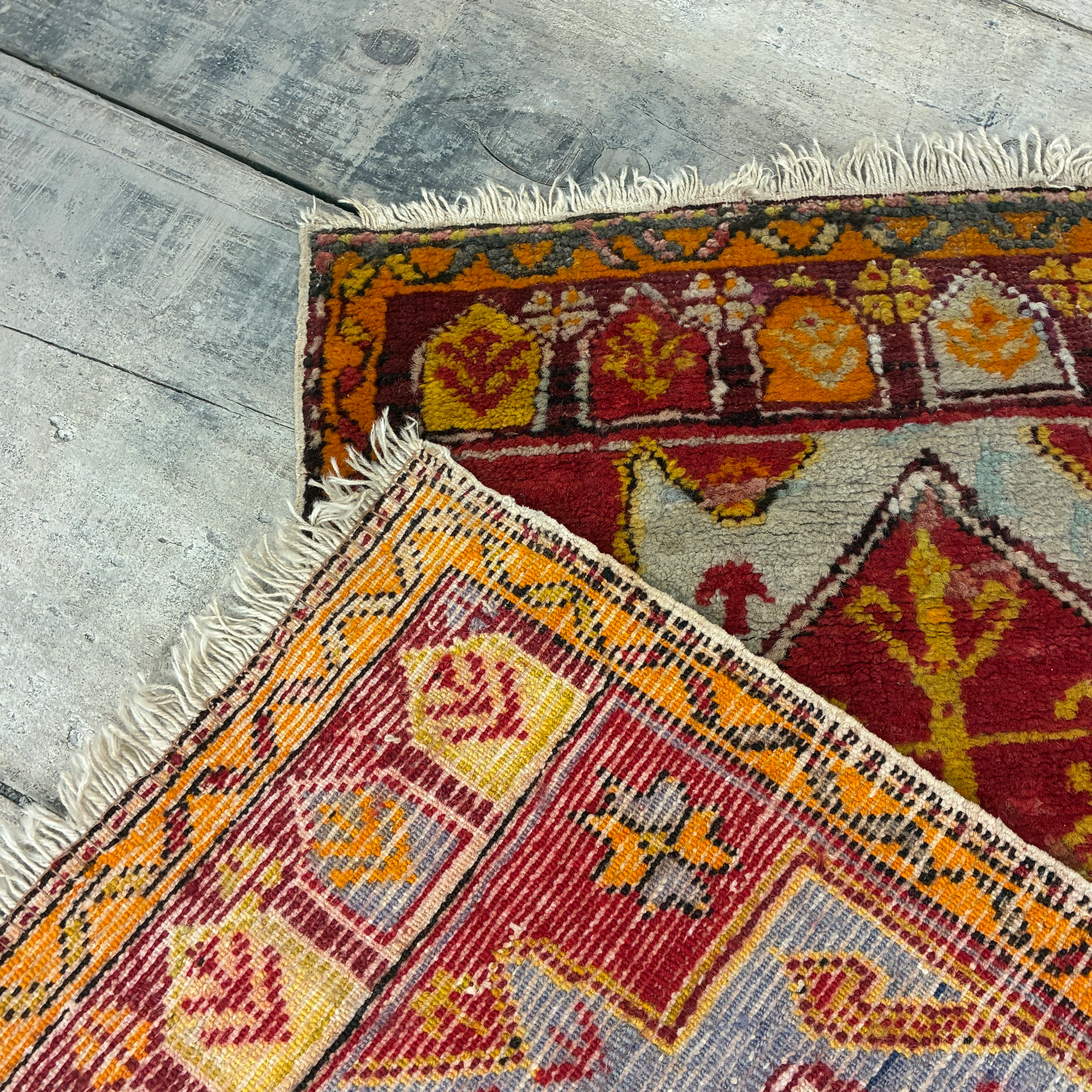 Orientalischer Teppich Vintage 46x100 Gemustert - Image 7