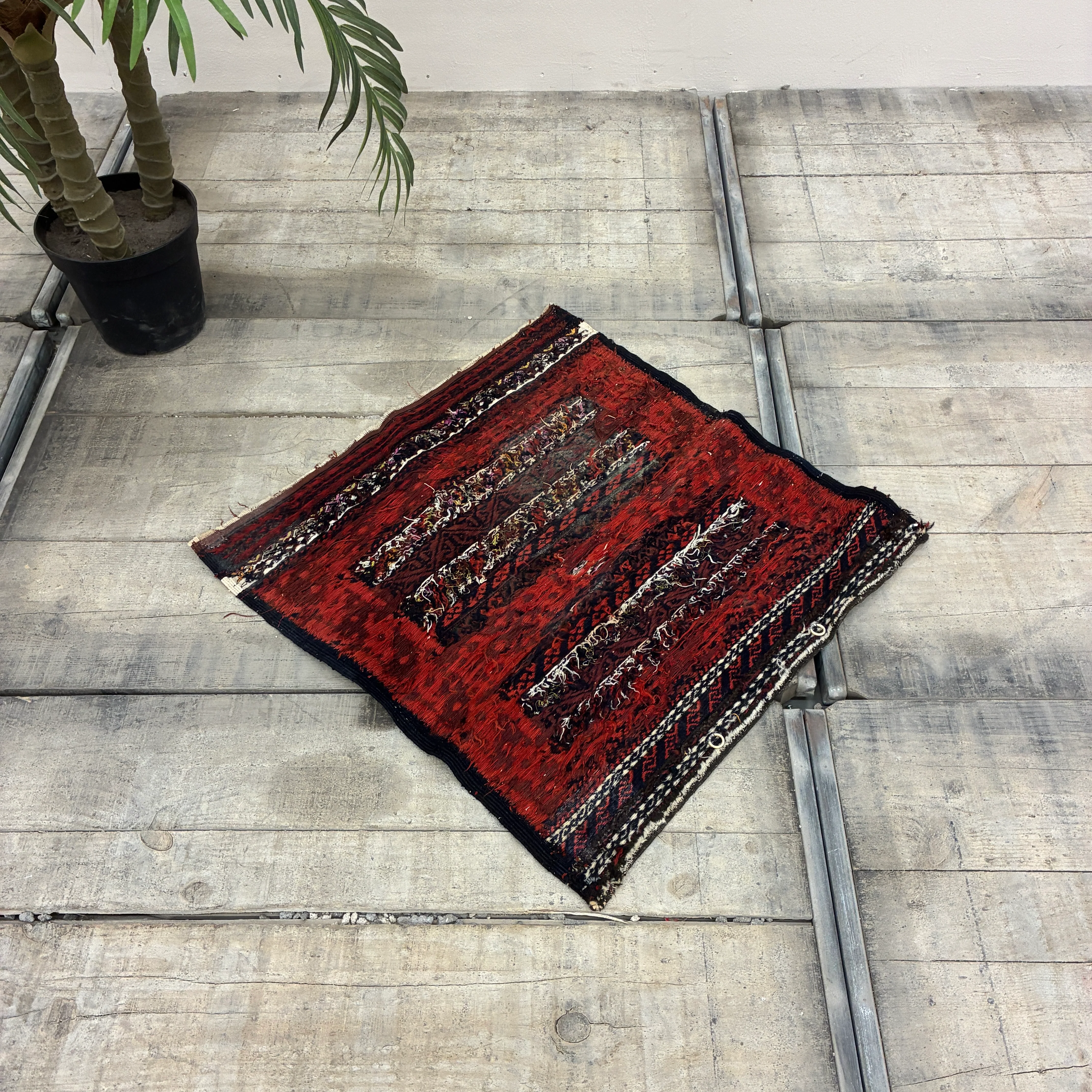 Orientalischer Teppich Vintage 74x77 Gemustert