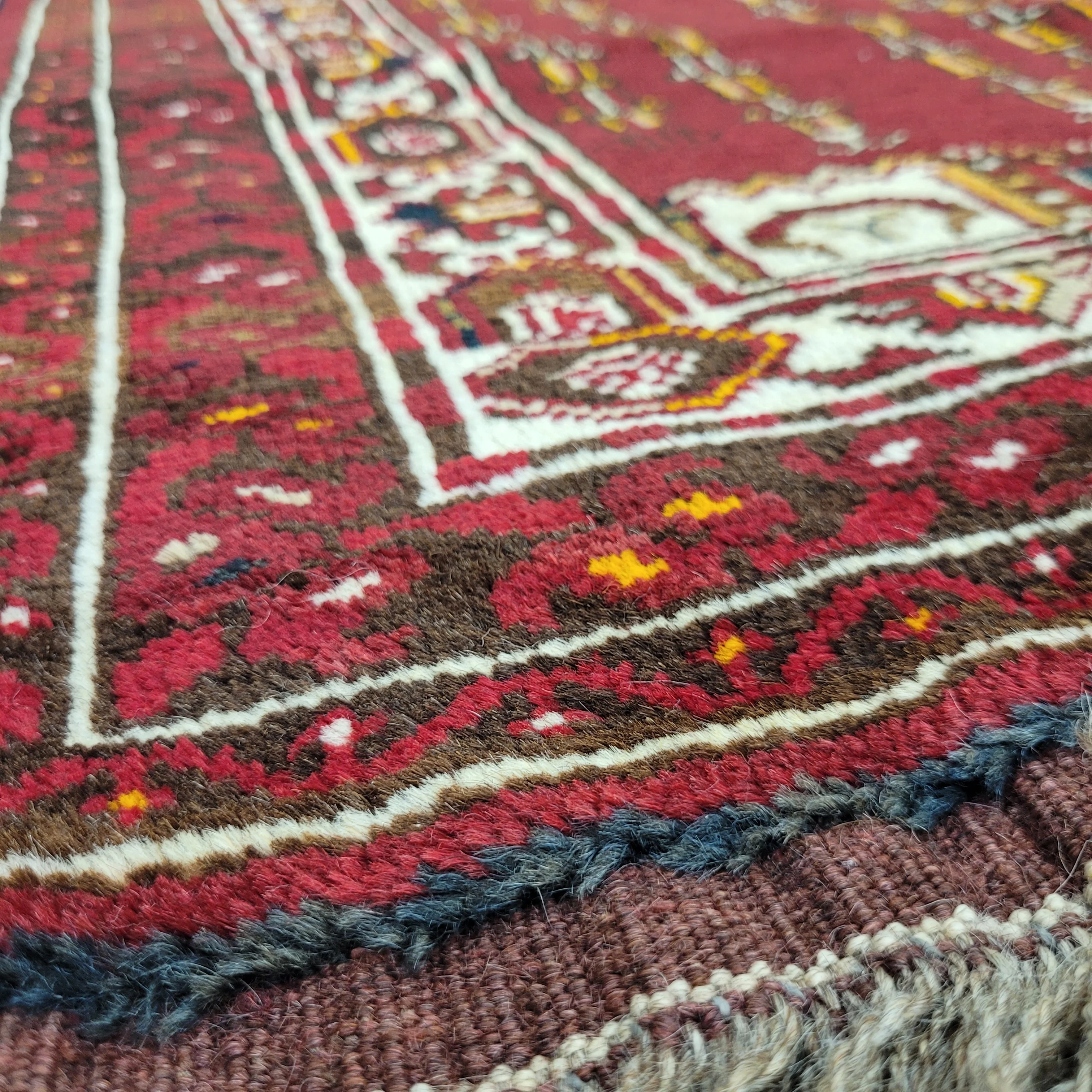 Orientalischer Teppich Vintage 92x180 Gemustert - Image 7