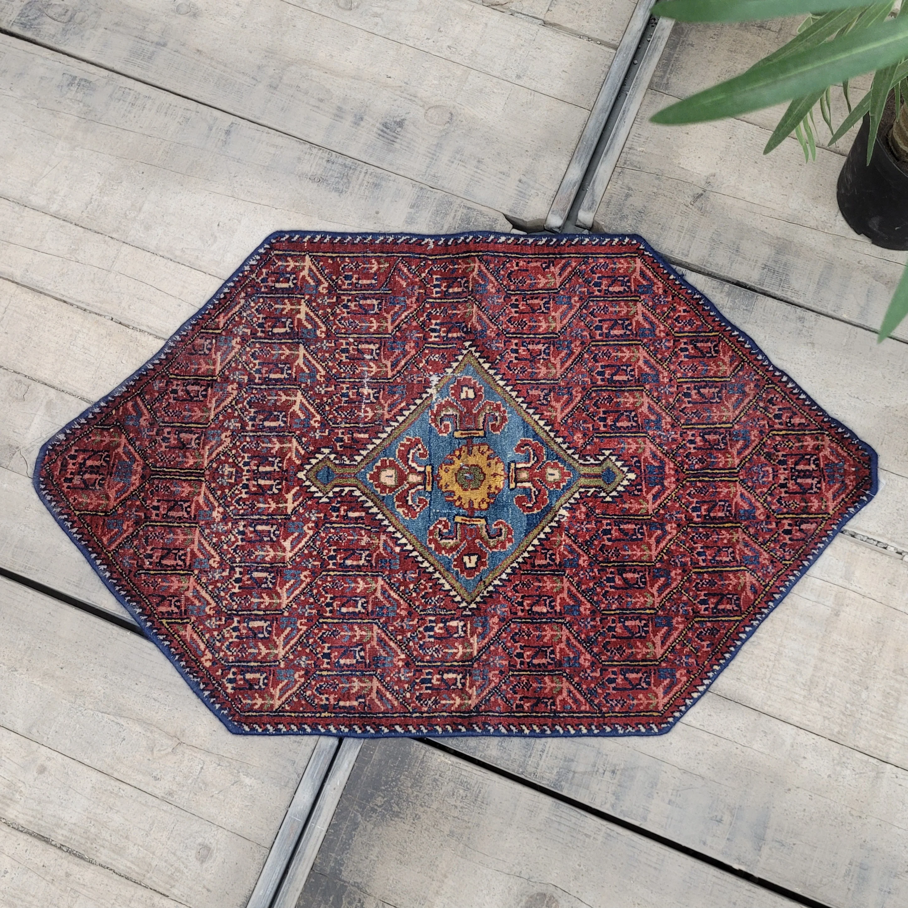 Orientalischer Teppich Vintage 115x72 Gemustert - Image 3