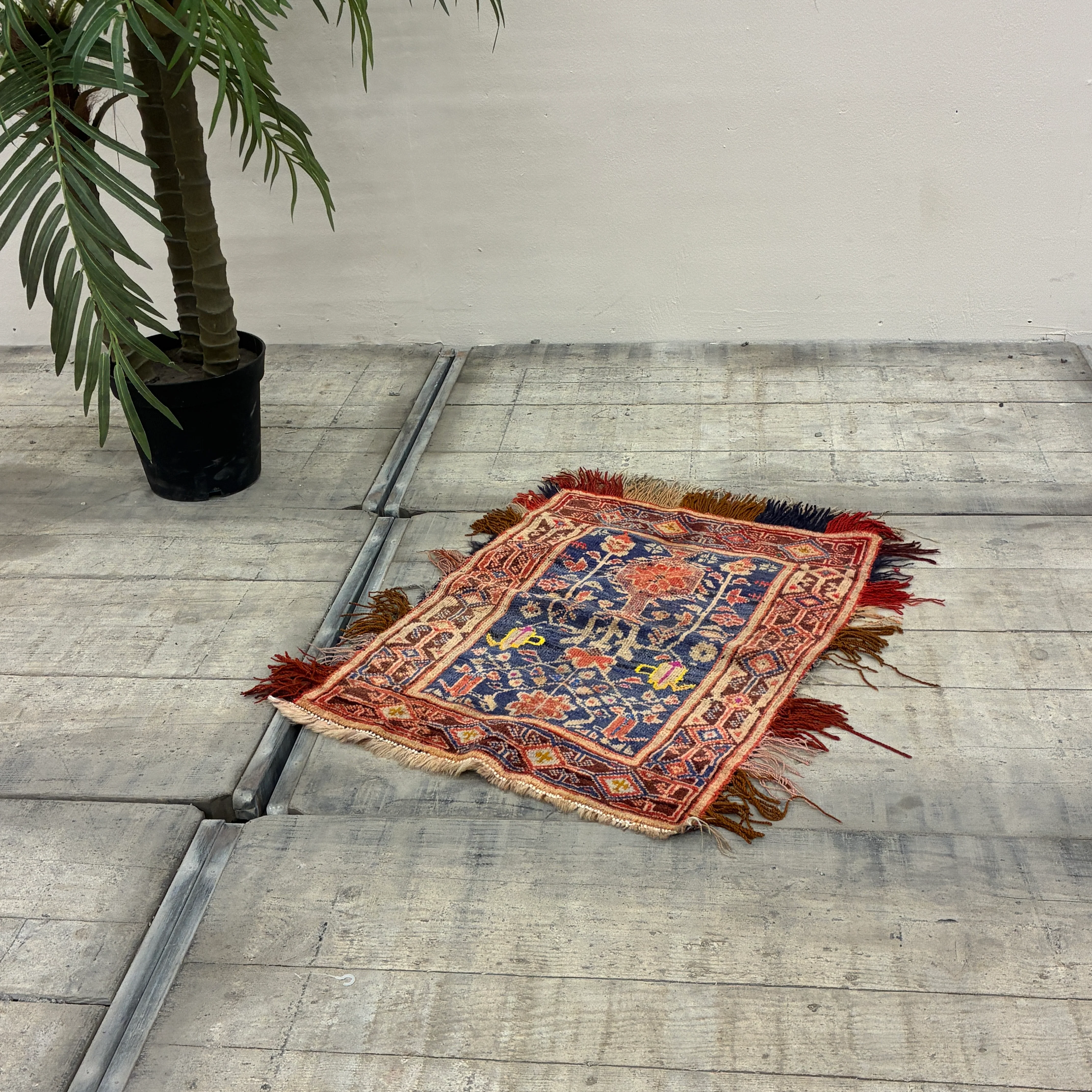 Orientalischer Teppich Vintage 54x72 Gemustert Gebetsteppich - Image 2