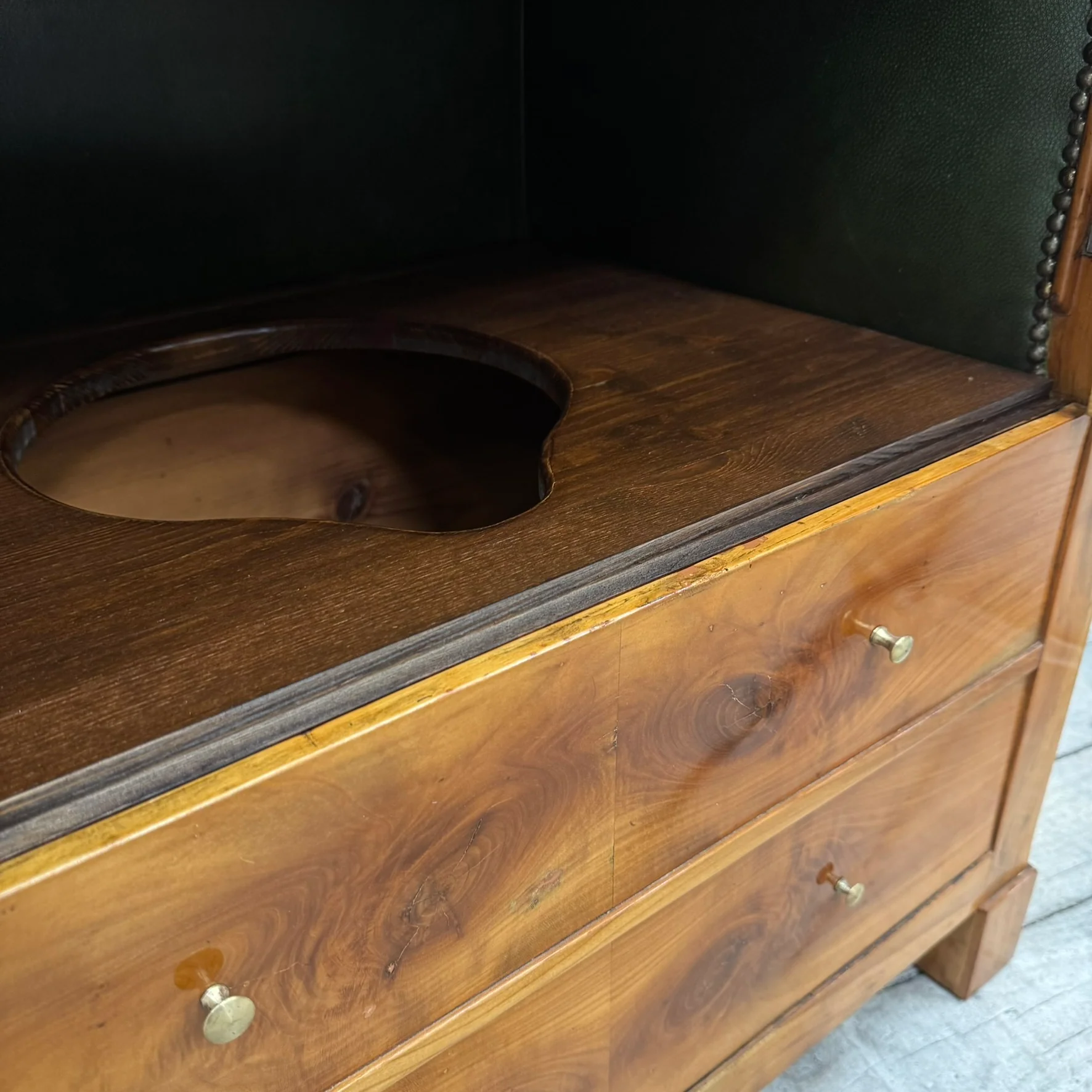 Thomas Klotz Klommode Viktorianische Reisetoilette - restaurierte Rarität mit Geschichte - Image 12