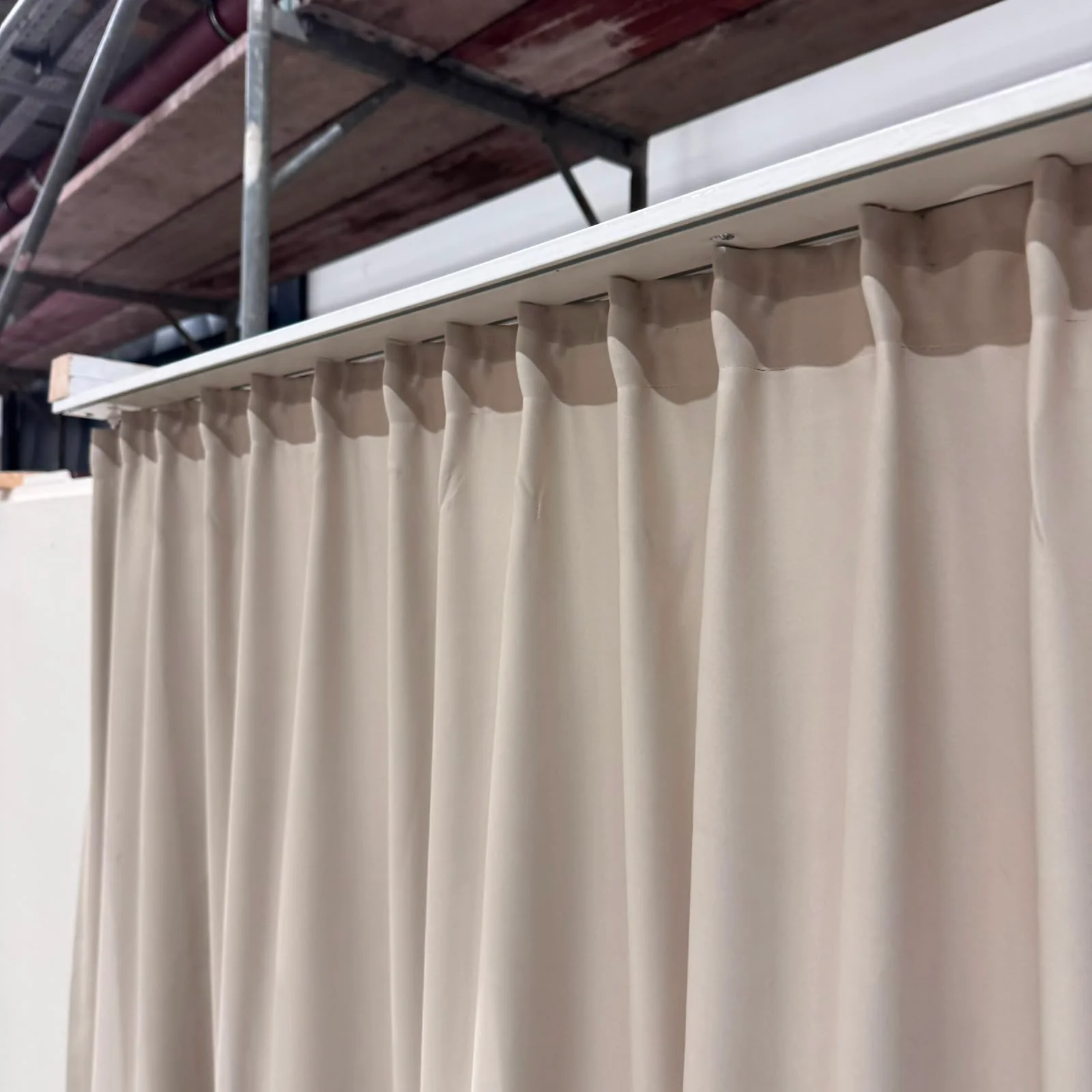 Gardine Beige 230x245 Stoff Verdunkler Vorhang Gebraucht - Image 10